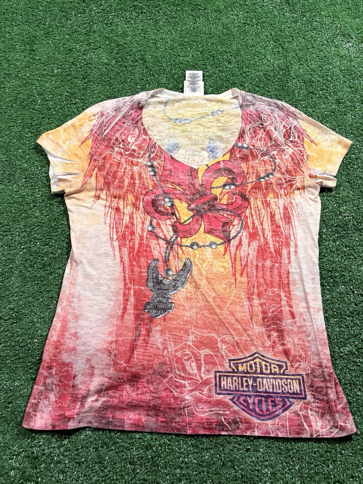 Harley-Davidson Women\'s Vintage Y2K graphic tee Harley-Davidson Women\'s Vintage Y2K graphic tee
