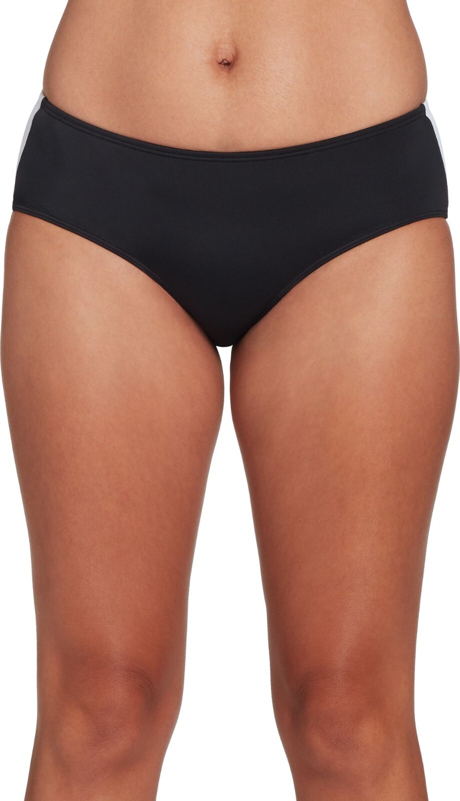 NWT Roxy Women\'s Fitness Shorty Bikini Bottoms Size Small Black White $45 3D21 NWT Roxy Women\'s Fitness Shorty Bikini Bottoms Size Small Black White $45 3D21