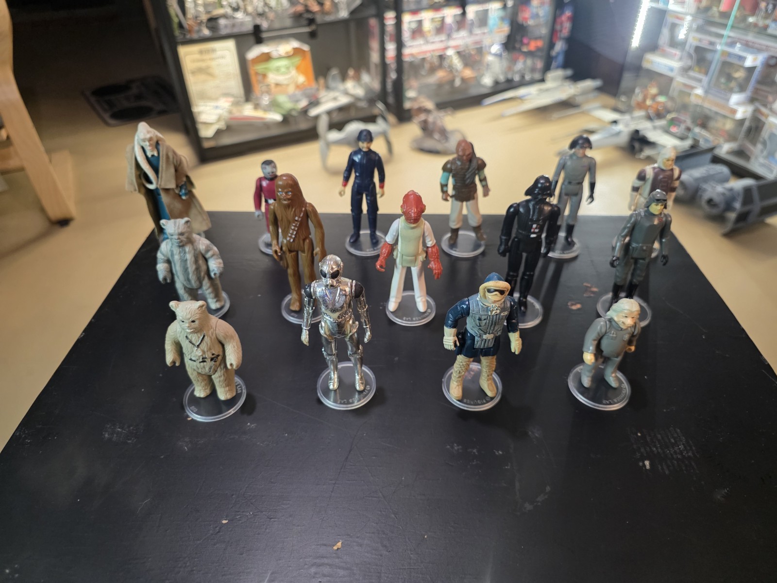 15 Kenner Star Wars Vintage Action Figures 77-85. LOT-A 15 Kenner Star Wars Vintage Action Figures 77-85. LOT-A