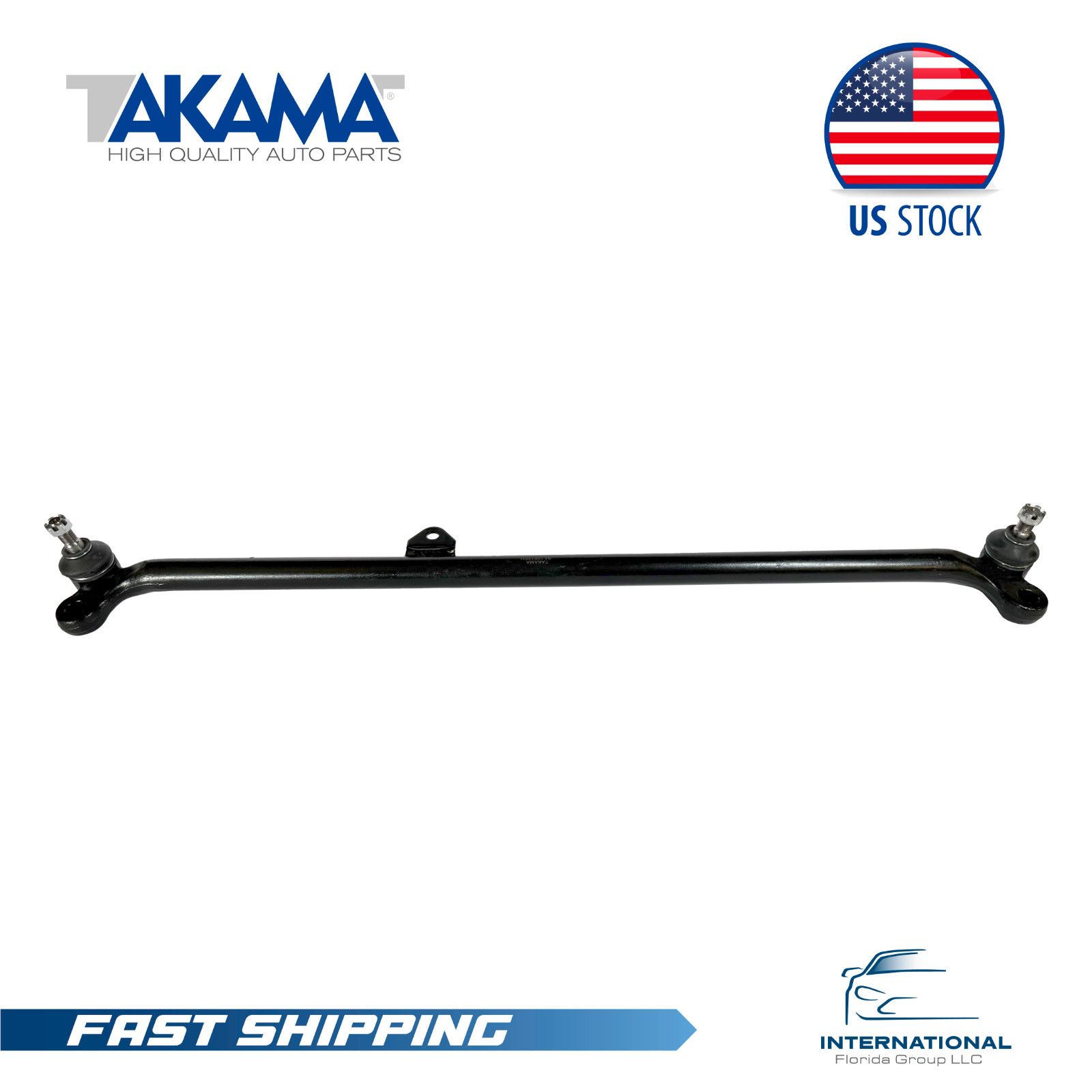 1pc Front Center Drag Link for 1987-1992 Nissan D21 4wd Pathfinder