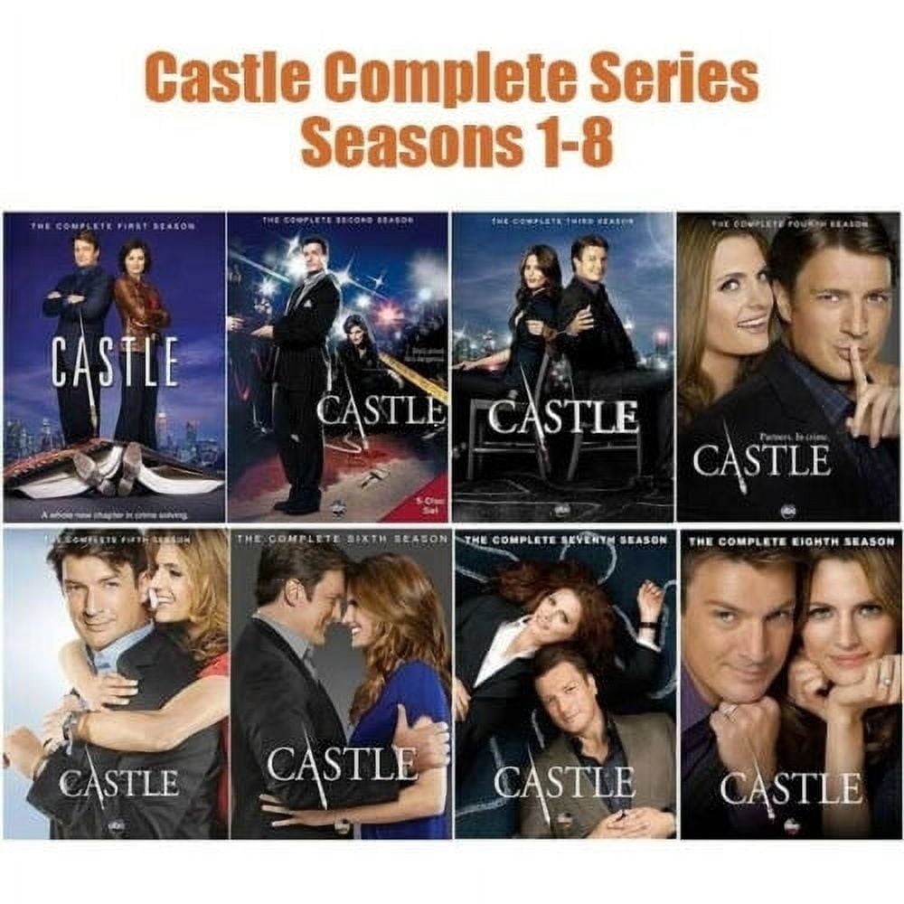Castle The Complete Series Seasons 1-8 The Complete DVD Bundle Brand New Sealed Castle The Complete Series Seasons 1-8 The Complete DVD Bundle Brand New Sealed