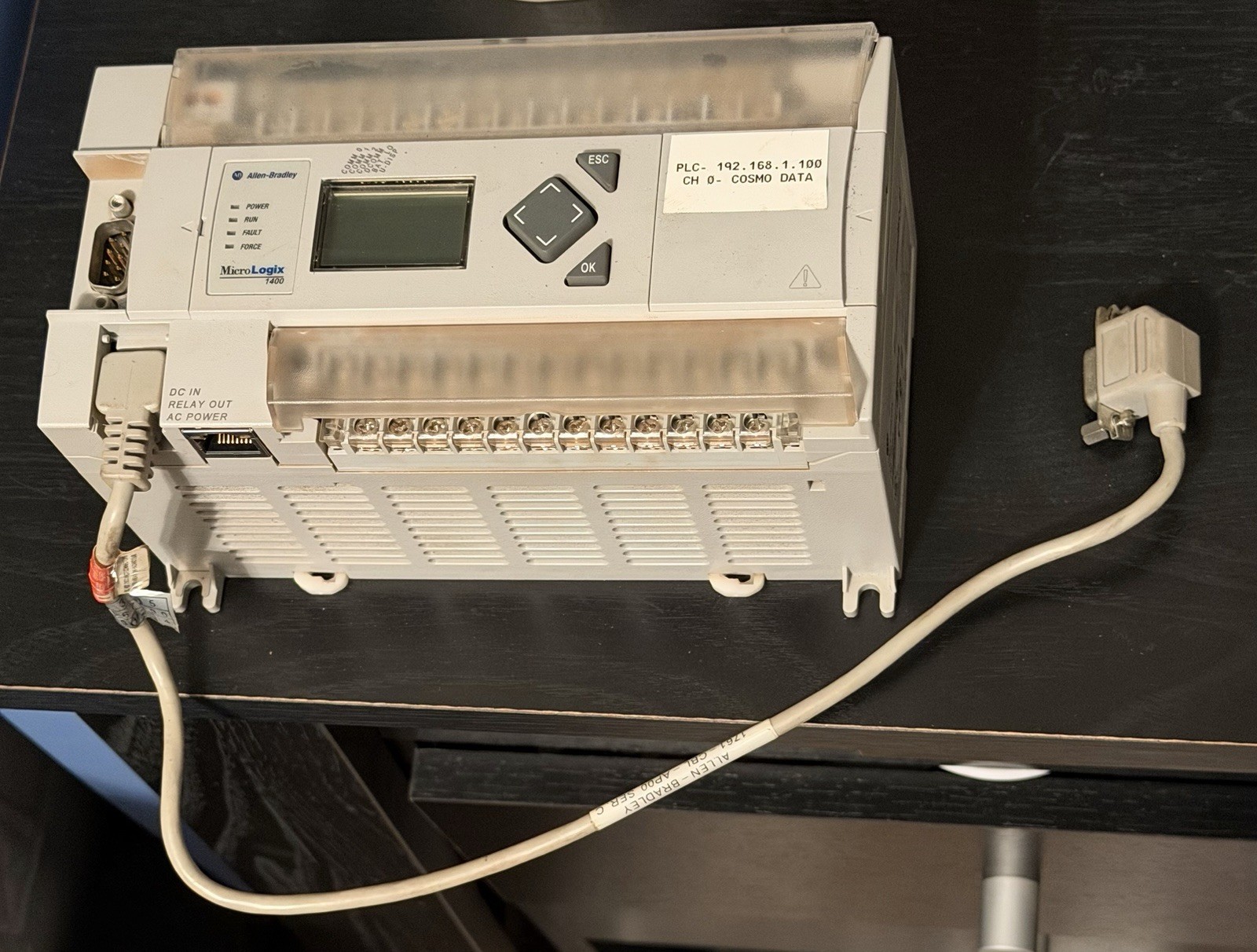 Allen-Bradley MicroLogix 1400 32-Point PLC Processor EtherNet/IP 1766-L32BWA Allen-Bradley MicroLogix 1400 32-Point PLC Processor EtherNet/IP 1766-L32BWA