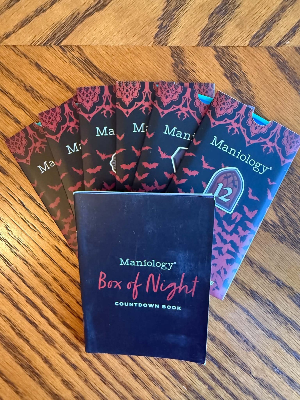 Maniology Box of Night Halloween Stamping Plates 6pc Set & Advent Booklet Rare Maniology Box of Night Halloween Stamping Plates 6pc Set & Advent Booklet Rare