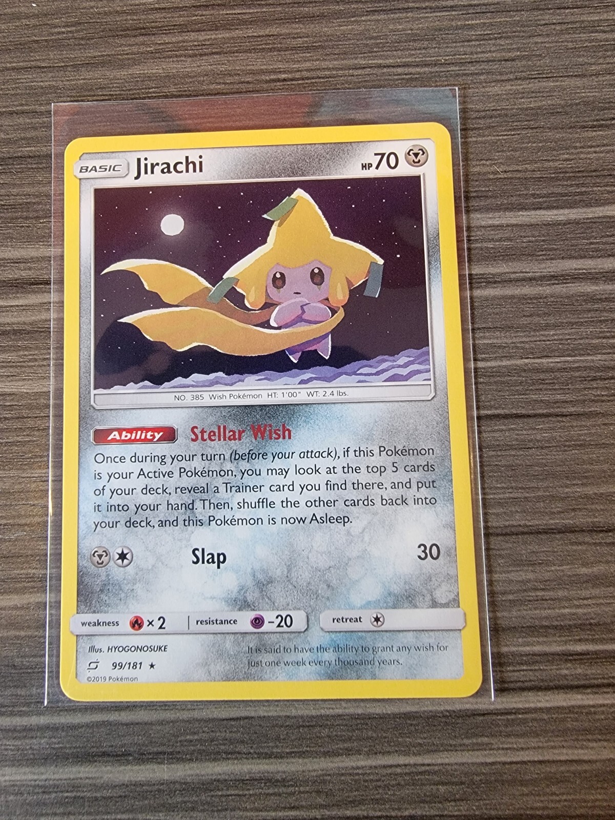 1x Jirachi 99/181 RARE Team Up Pokemon TCG Card - NM 1x Jirachi 99/181 RARE Team Up Pokemon TCG Card - NM