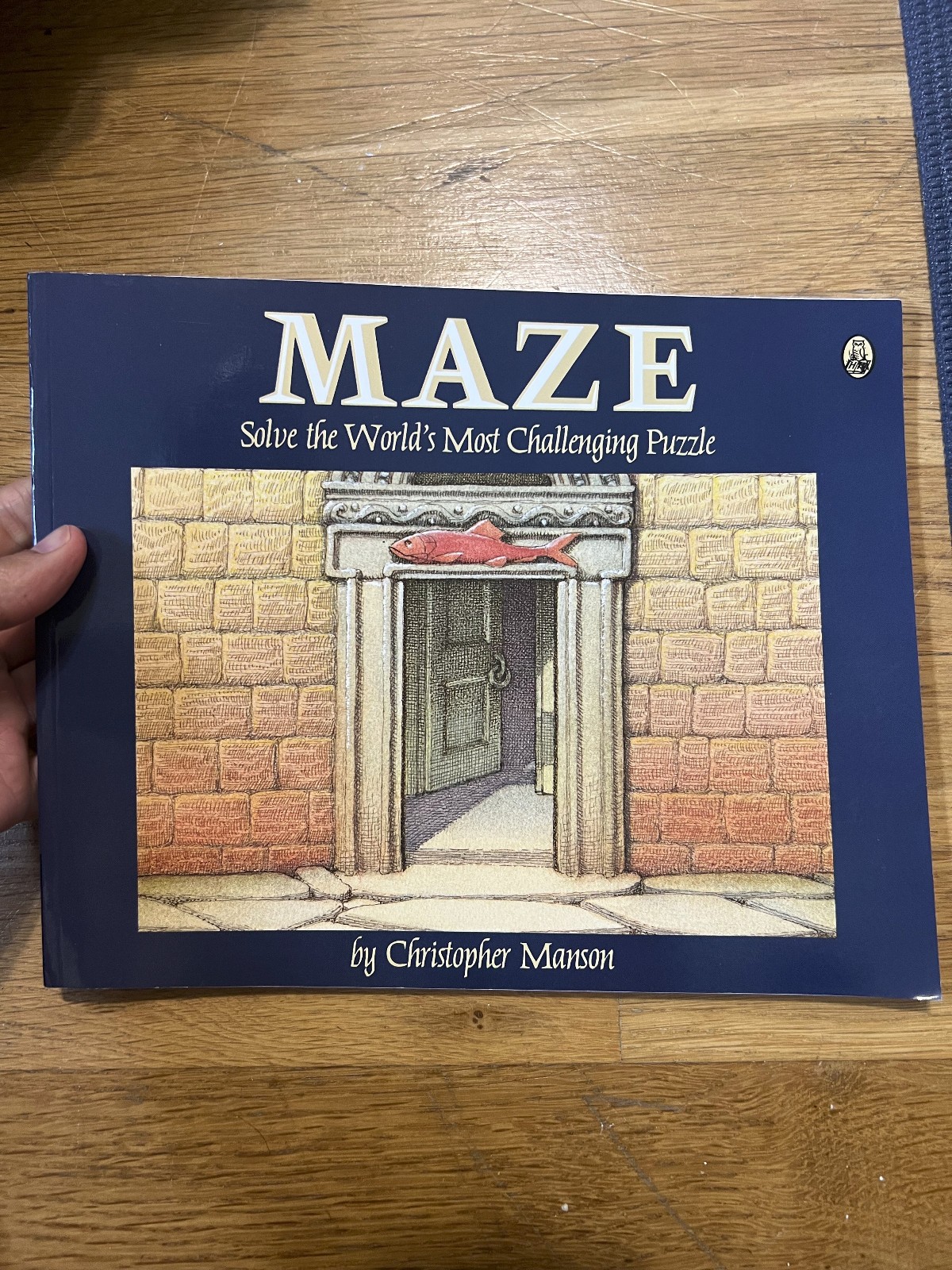 Maze: Solve the World\'s Most Challenging Puzzle Christopher Manson Book [GOOD]