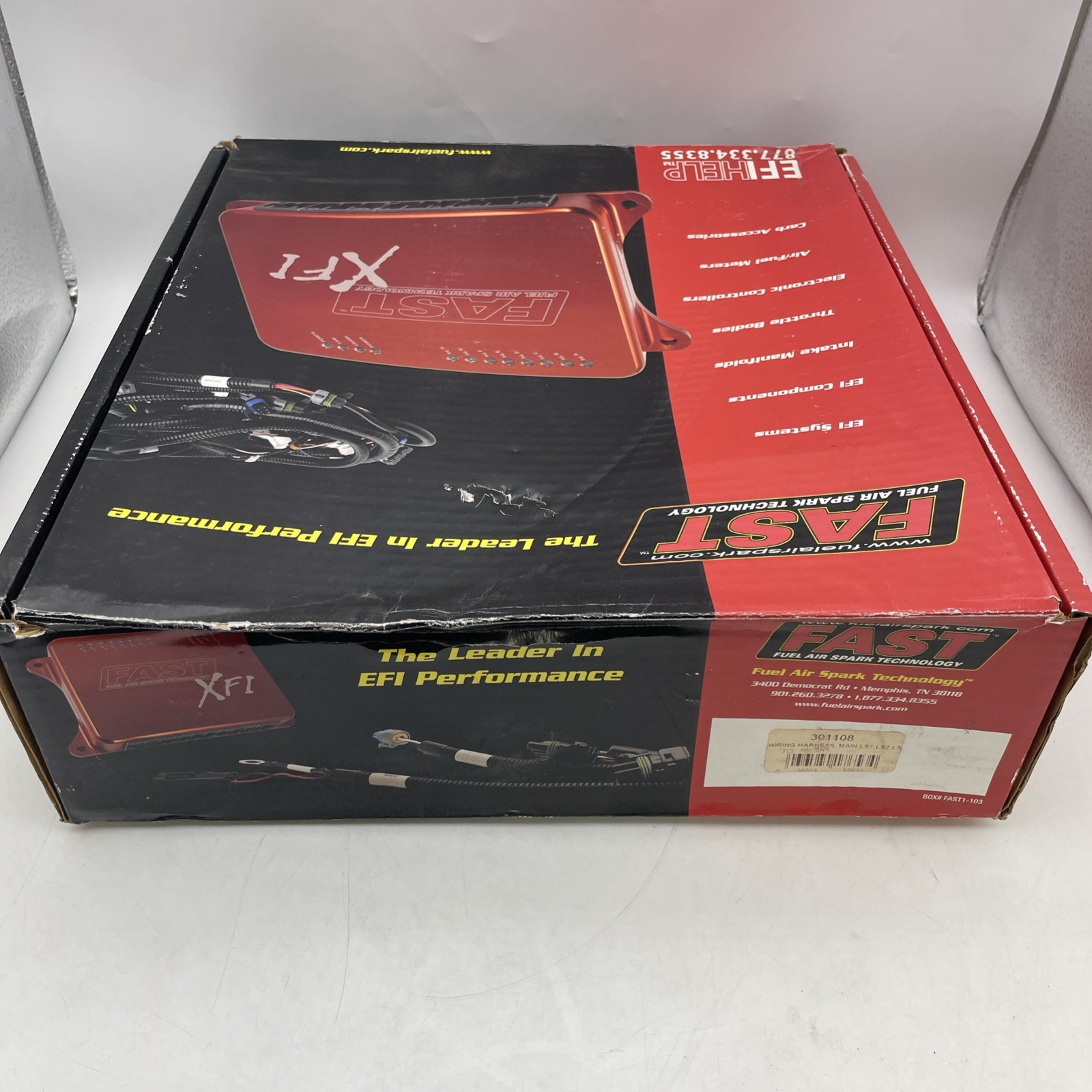 FAST 301108 Main Wiring Harness GM LS1 LS2 LS6 LS7 FAST 301108 Main Wiring Harness GM LS1 LS2 LS6 LS7