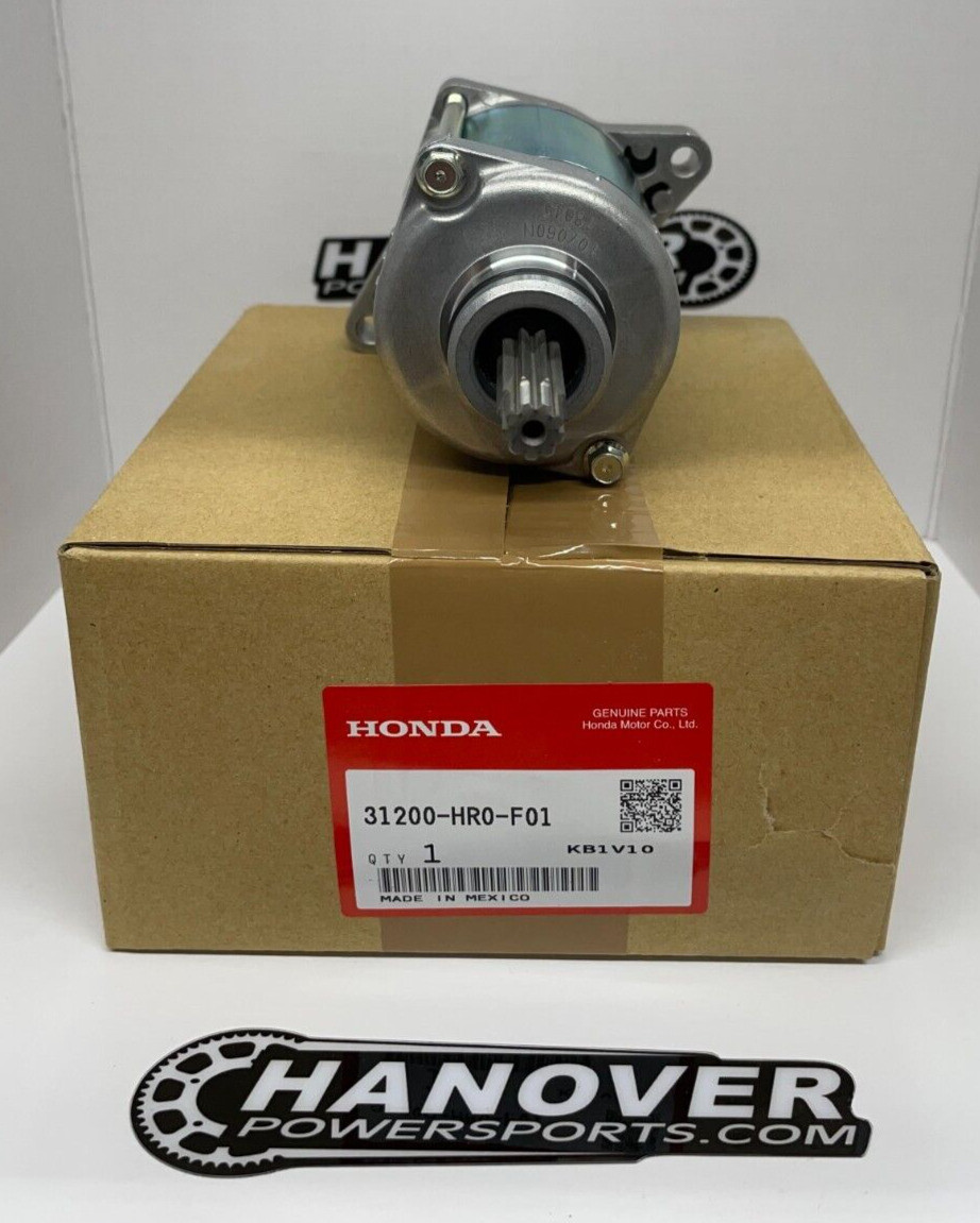 31200-HR0-F01 Brand New Honda TRX420/500 PIONEER 500 Starter Motor Assembly 31200-HR0-F01 Brand New Honda TRX420/500 PIONEER 500 Starter Motor Assembly