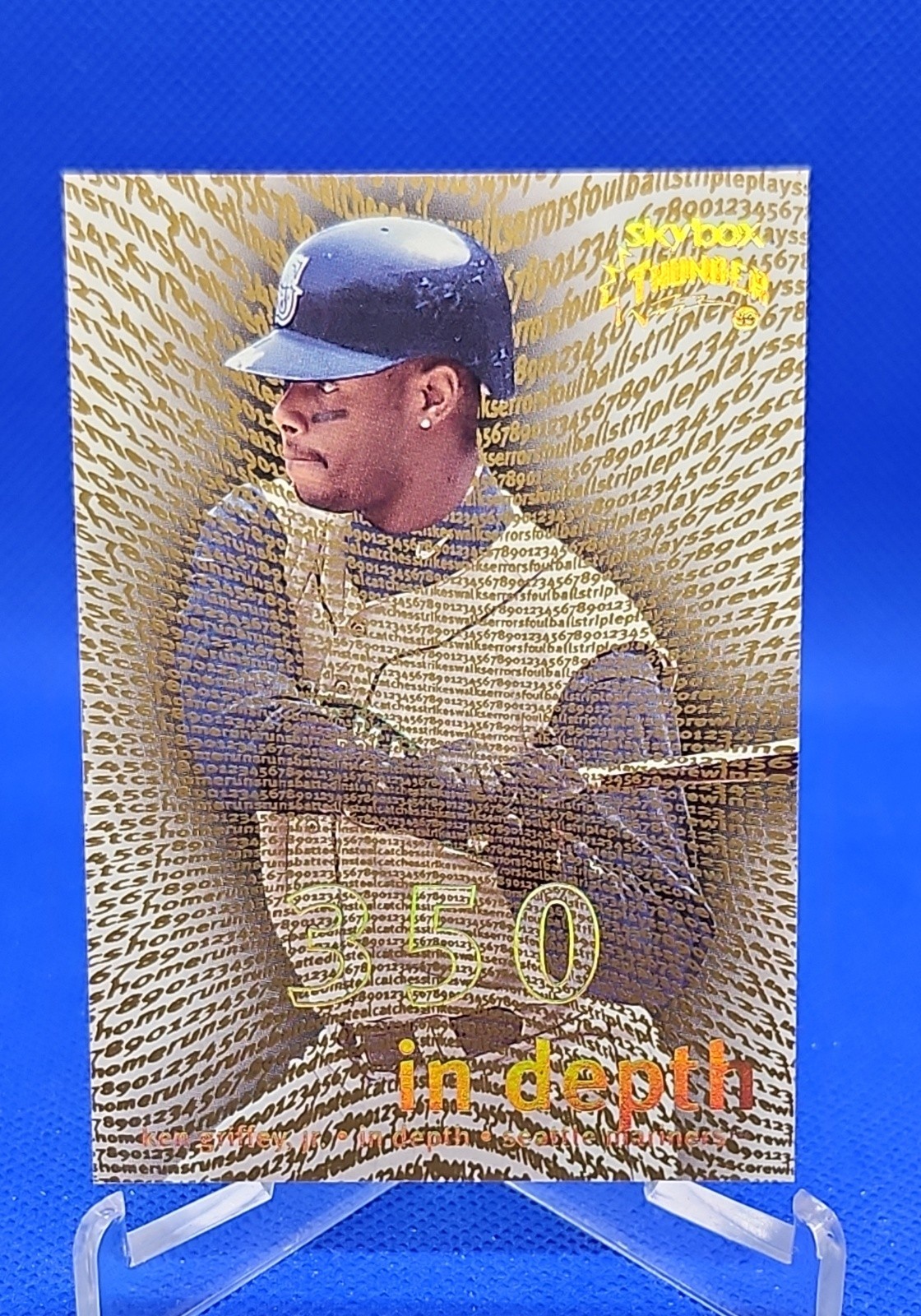 1999 Skybox Thunder - In Depth Ken Griffey Jr #5 ID