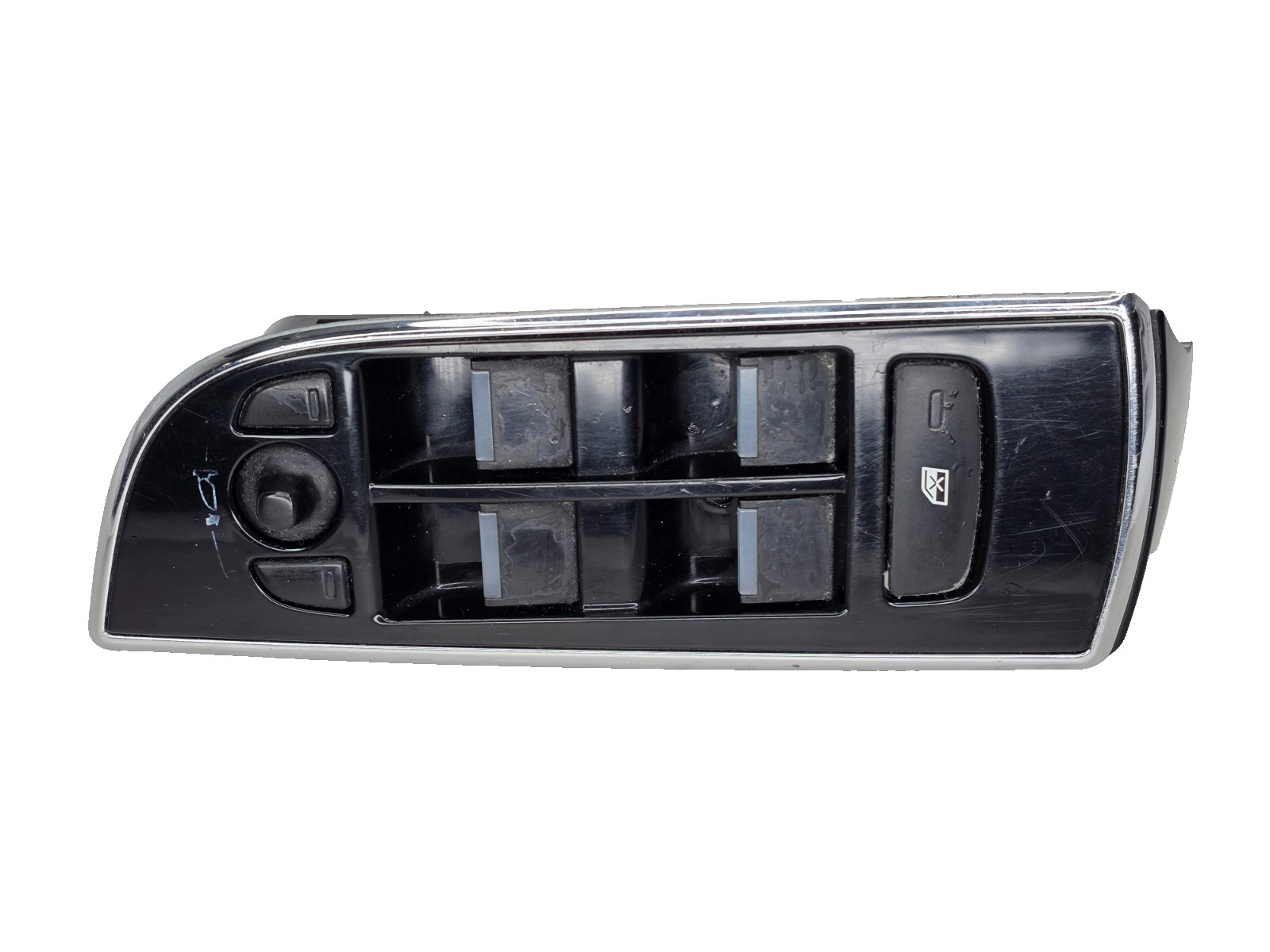 10-19 JAGUAR X351 XJ XJL XJR DOOR MASTER WINDOW SWITCH BUTTON LEFT OEM 082024B