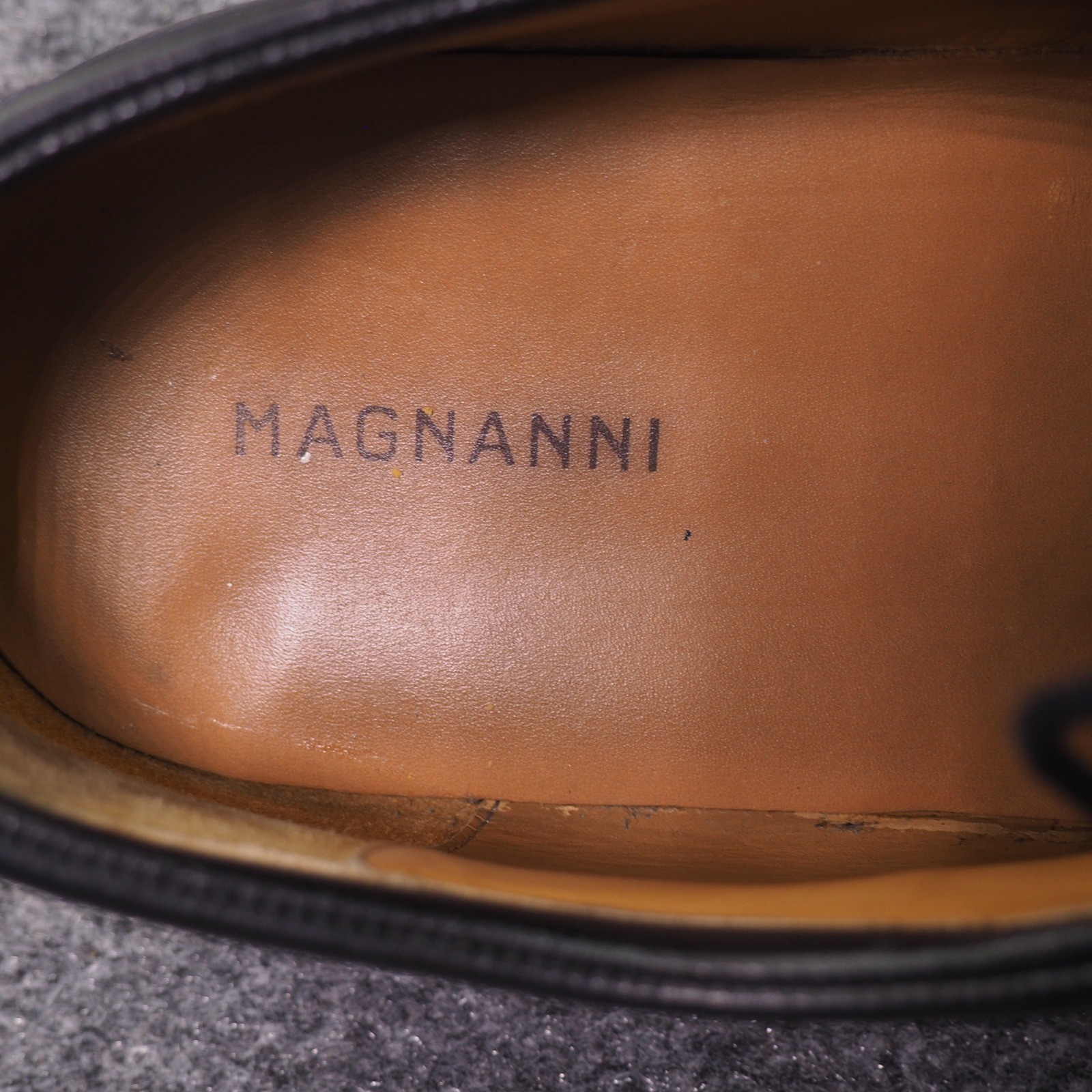 Magnanni Federico Cap Toe Oxford Shoes Mens 10.5 D Black Leather Dress 12654