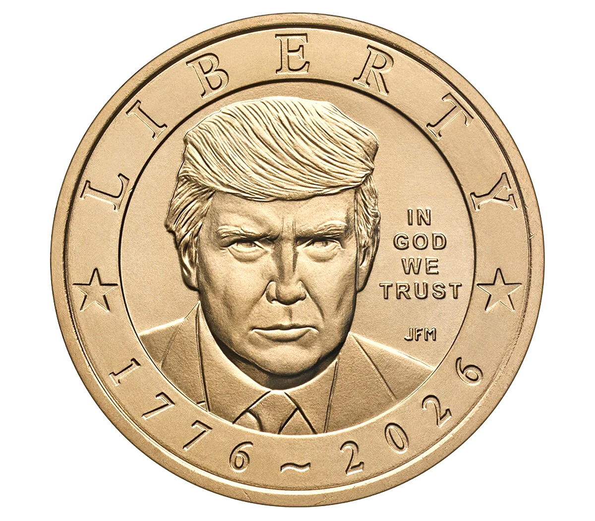 2026 P SemiQuincentennial Trump Dollar coin from US Mint Rolls *Ship Sep 18*