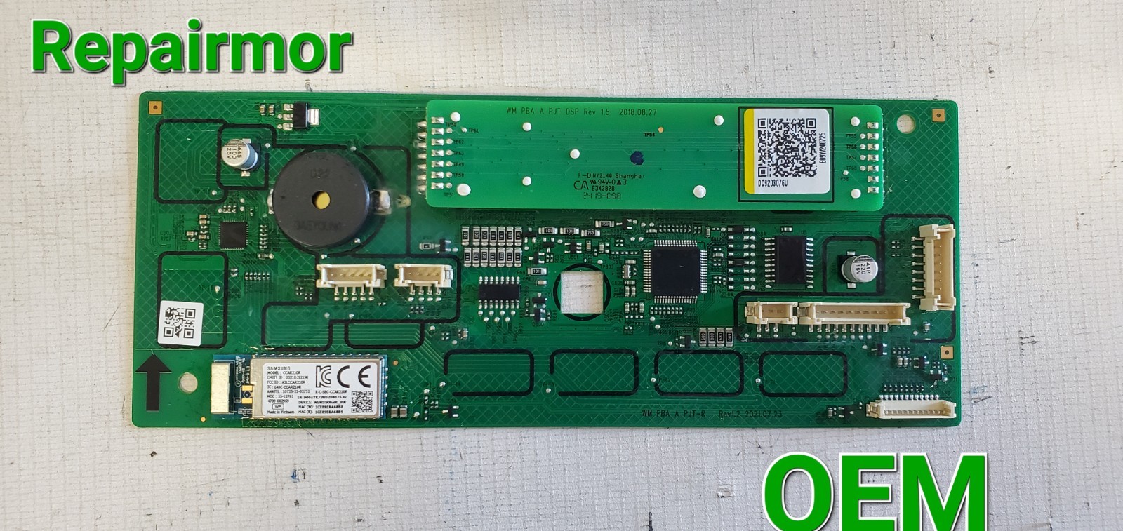 DC92-03076U  OEM Genuine Samsung Dryer Module Control Board Assy