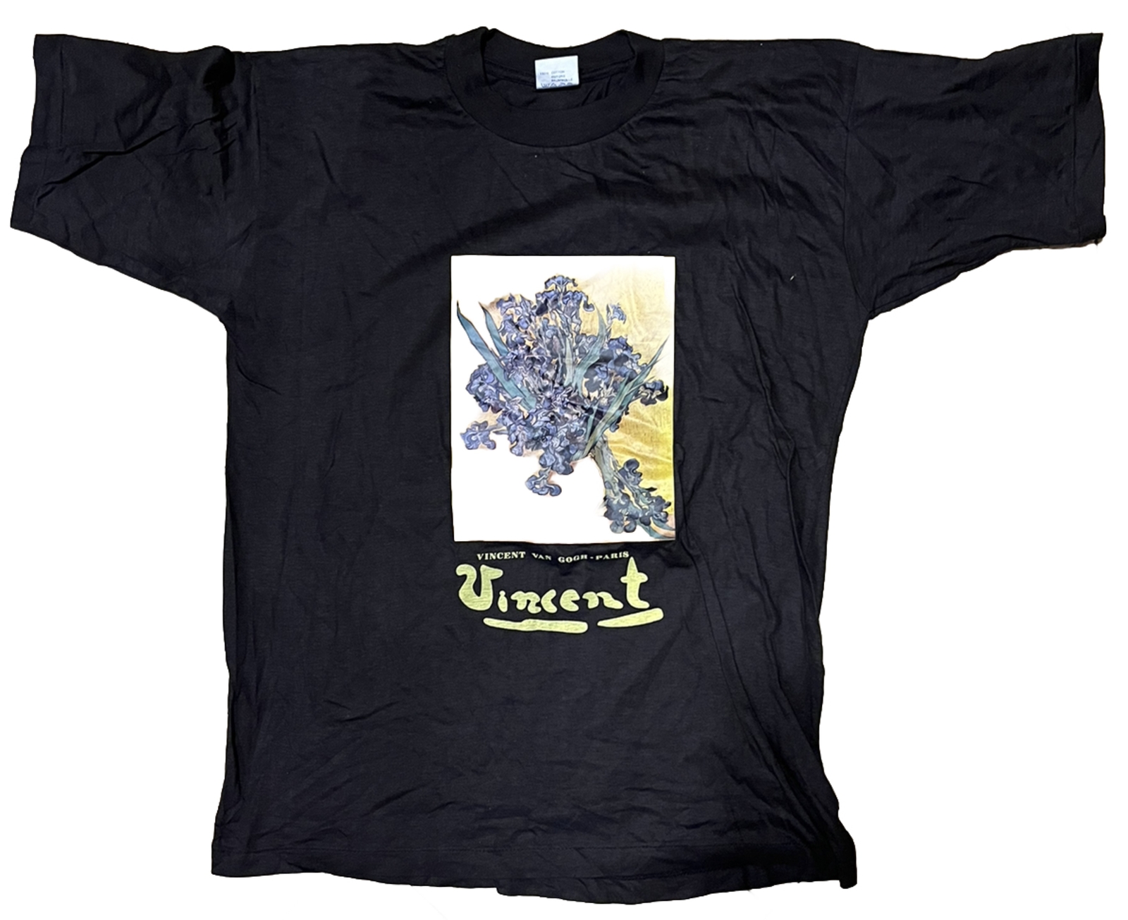 VTG Vincent Van Gogh T Shirt XL Paris Art Single Stitch Euro Company VTG Vincent Van Gogh T Shirt XL Paris Art Single Stitch Euro Company