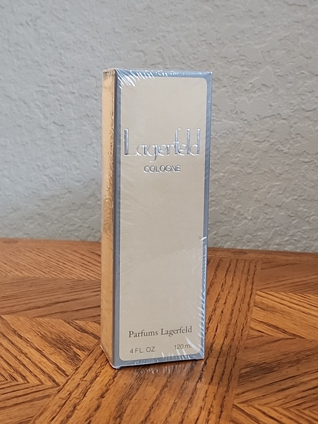 Vintage Lagerfeld Mens Cologne, 4oz/120ml, splsh, Bethco, Pre Bar Code, sealed