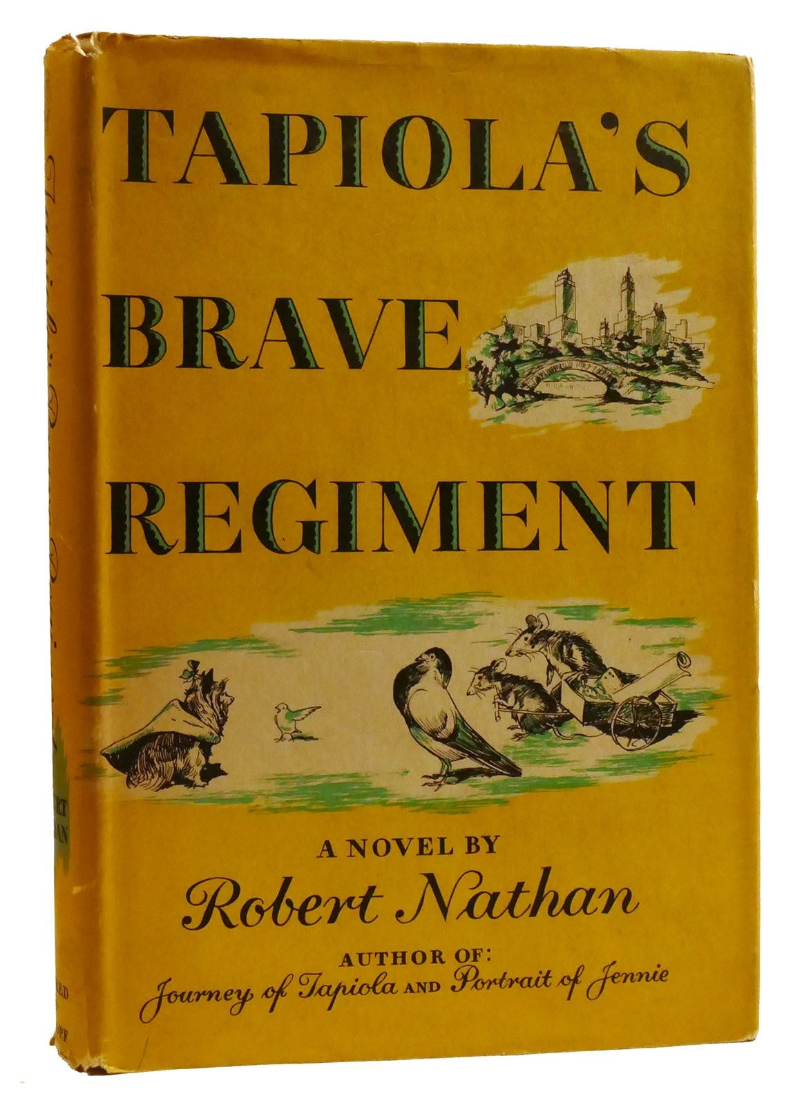 Robert Nathan TAPIOLA'S BRAVE REGIMENT 1st Edition 1st Printing Robert Nathan TAPIOLA'S BRAVE REGIMENT 1st Edition 1st Printing