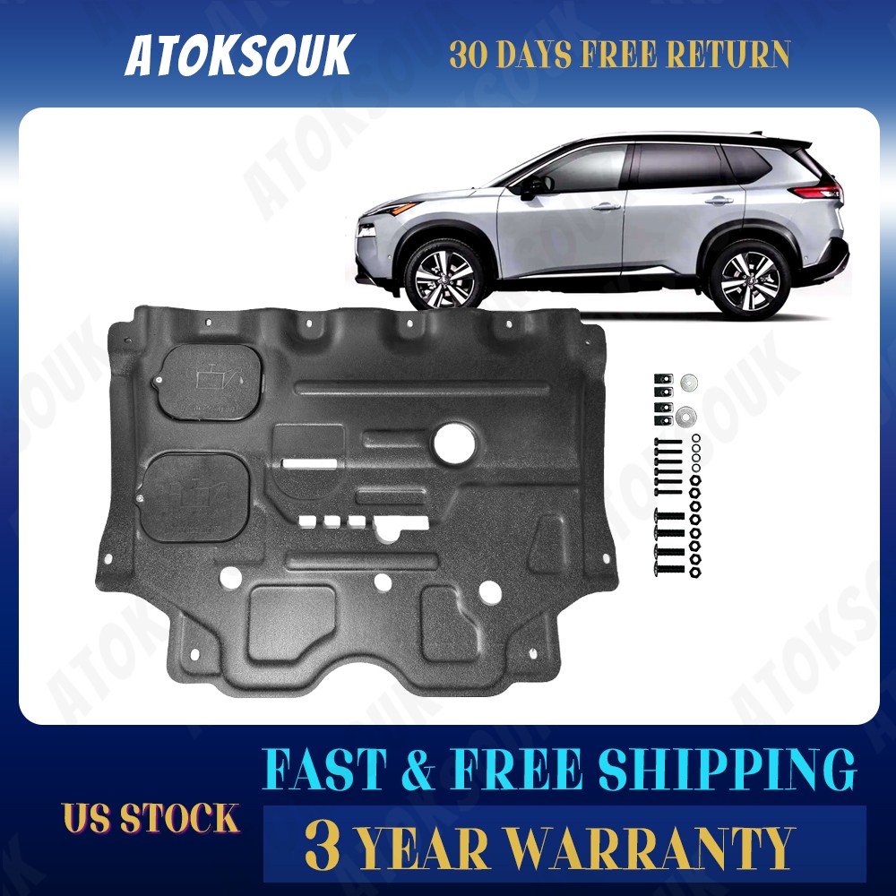 For Nissan Rogue 2022-2026 Engine Skid Plate Replacement Lower Engine Cover