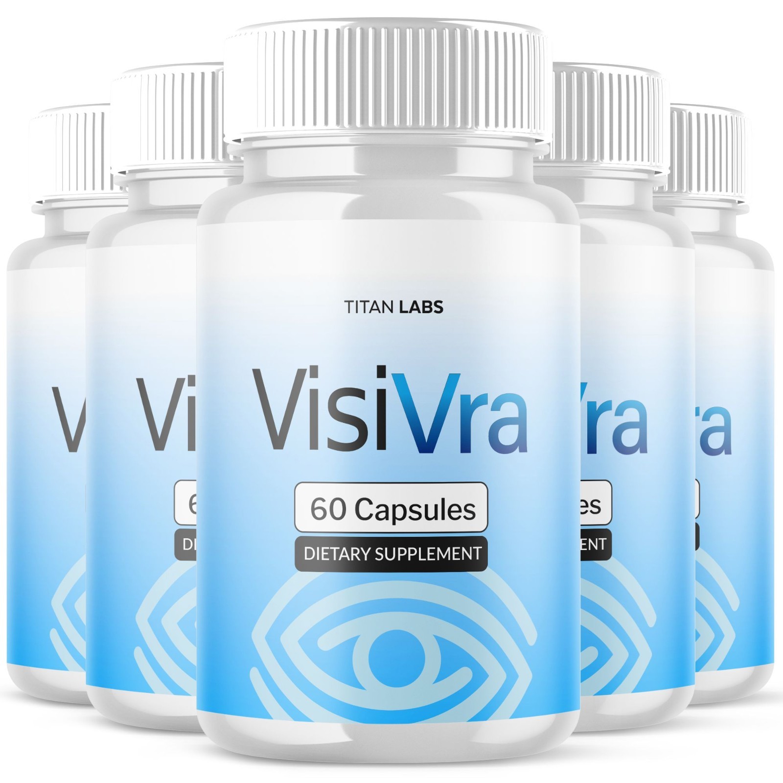 (5 Pack) VisiVra Vision Support Healthy Eye Function Visi Vra 300 Capsules