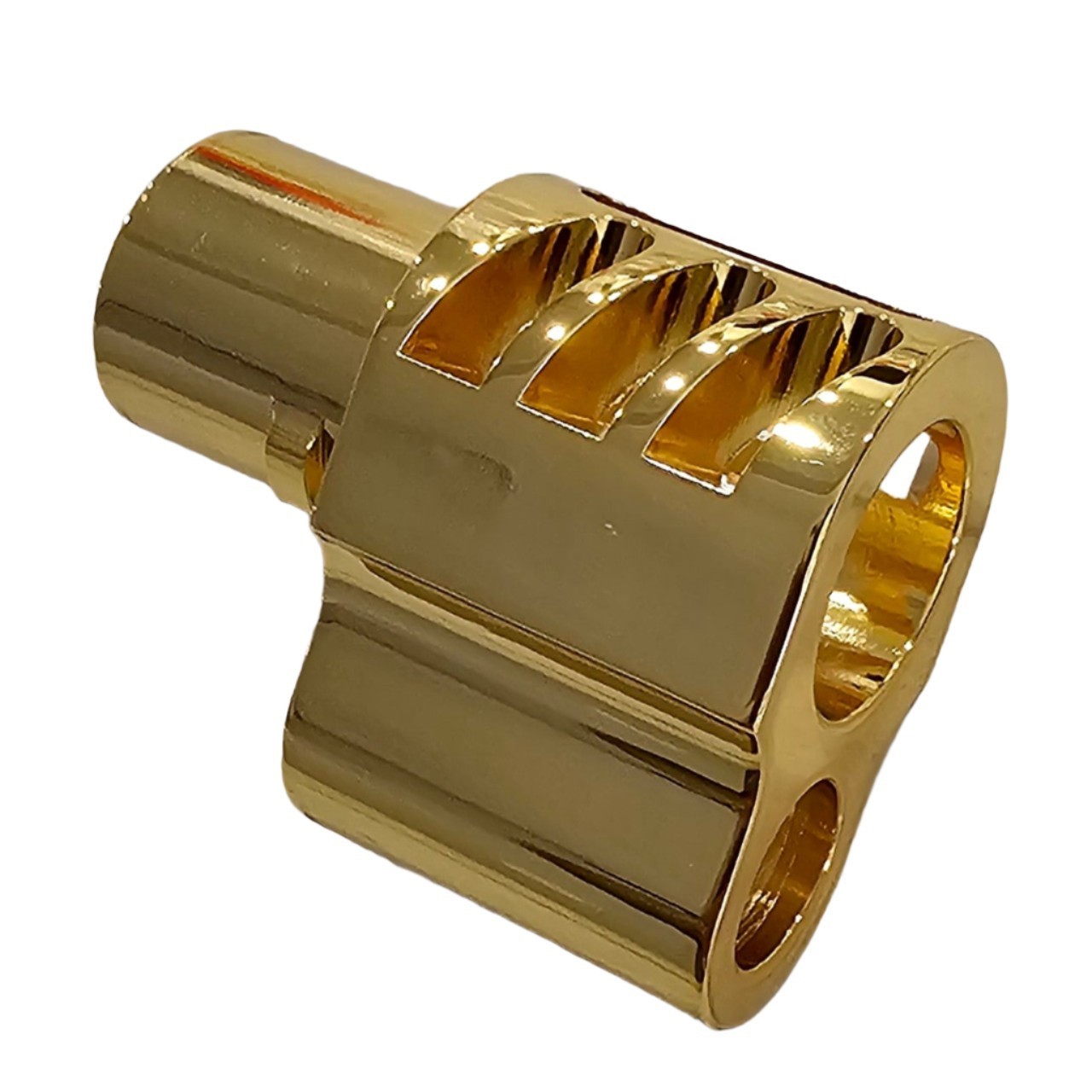1911 Compensator .45 ACP – Metal Gold Plated Muzzle Brake for Colt & 1911 Pistol 1911 Compensator .45 ACP – Metal Gold Plated Muzzle Brake for Colt & 1911 Pistol