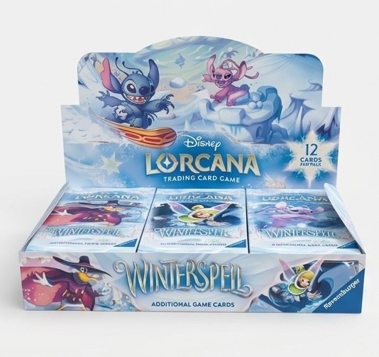 Disney Lorcana TCG Winterspell Booster Box Sealed Box