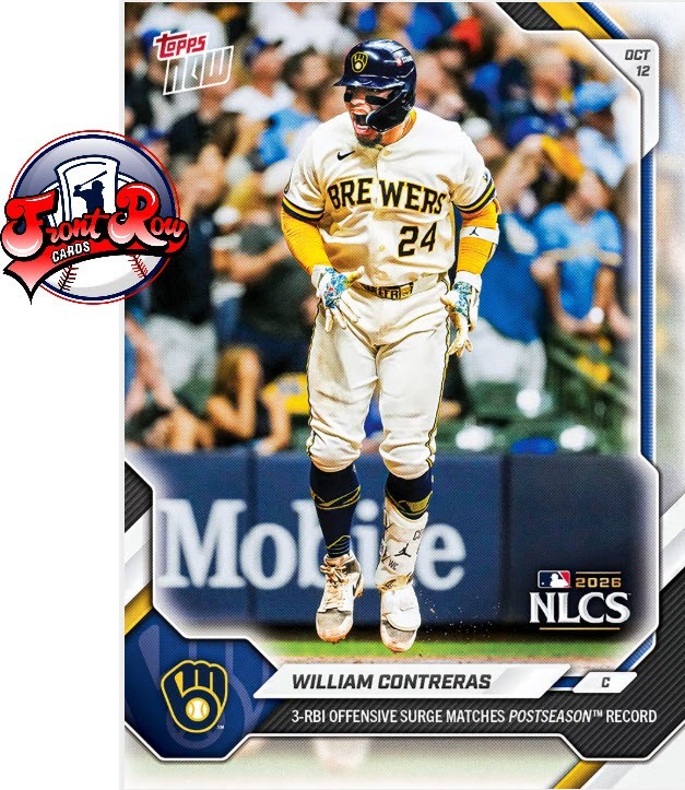 William Contreras 2026 MLB TOPPS NOW 783 NLCS Presale William Contreras 2026 MLB TOPPS NOW 783 NLCS Presale