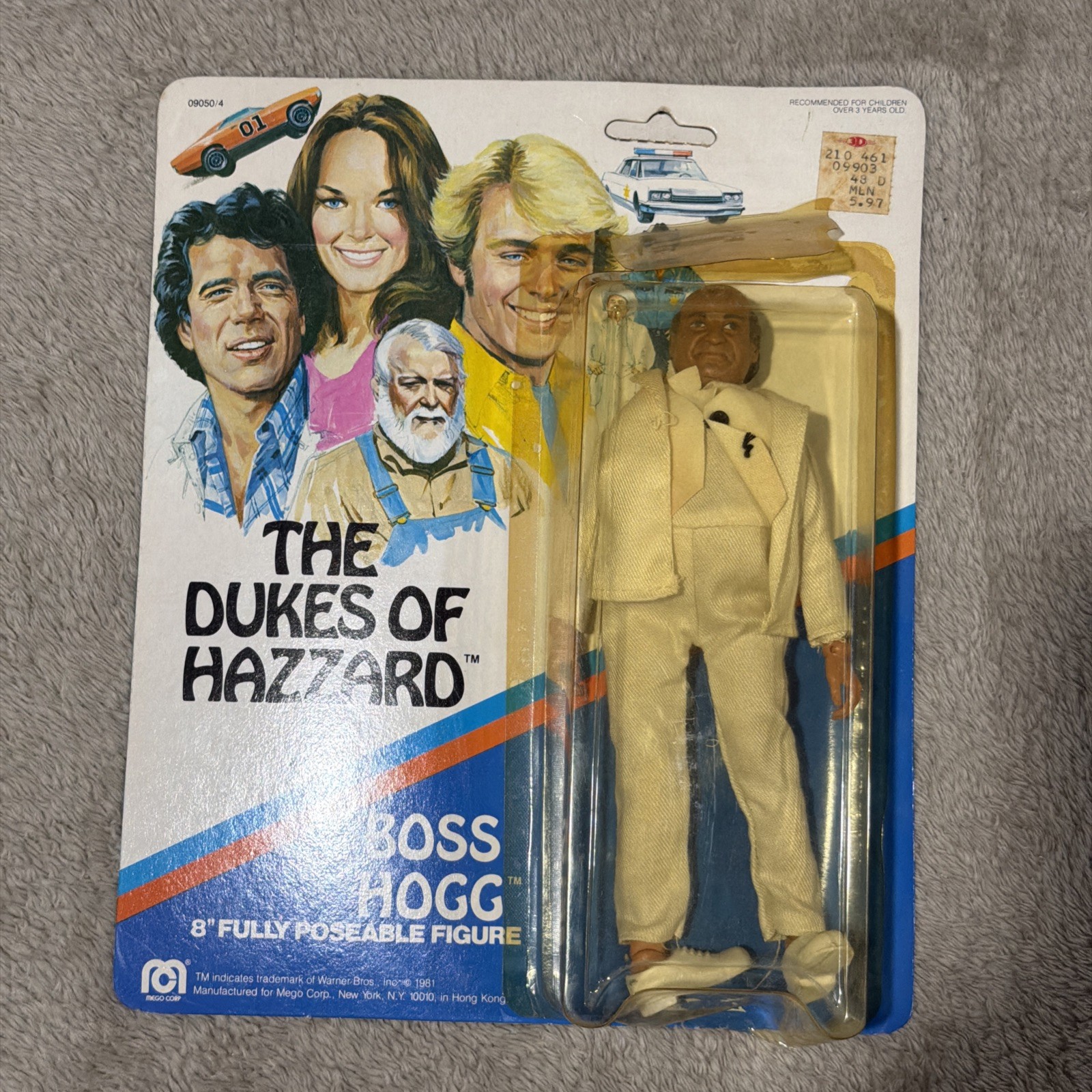 Vintage 1981 Mego Dukes Of Hazzard Boss Hogg 8\ Vintage 1981 Mego Dukes Of Hazzard Boss Hogg 8\