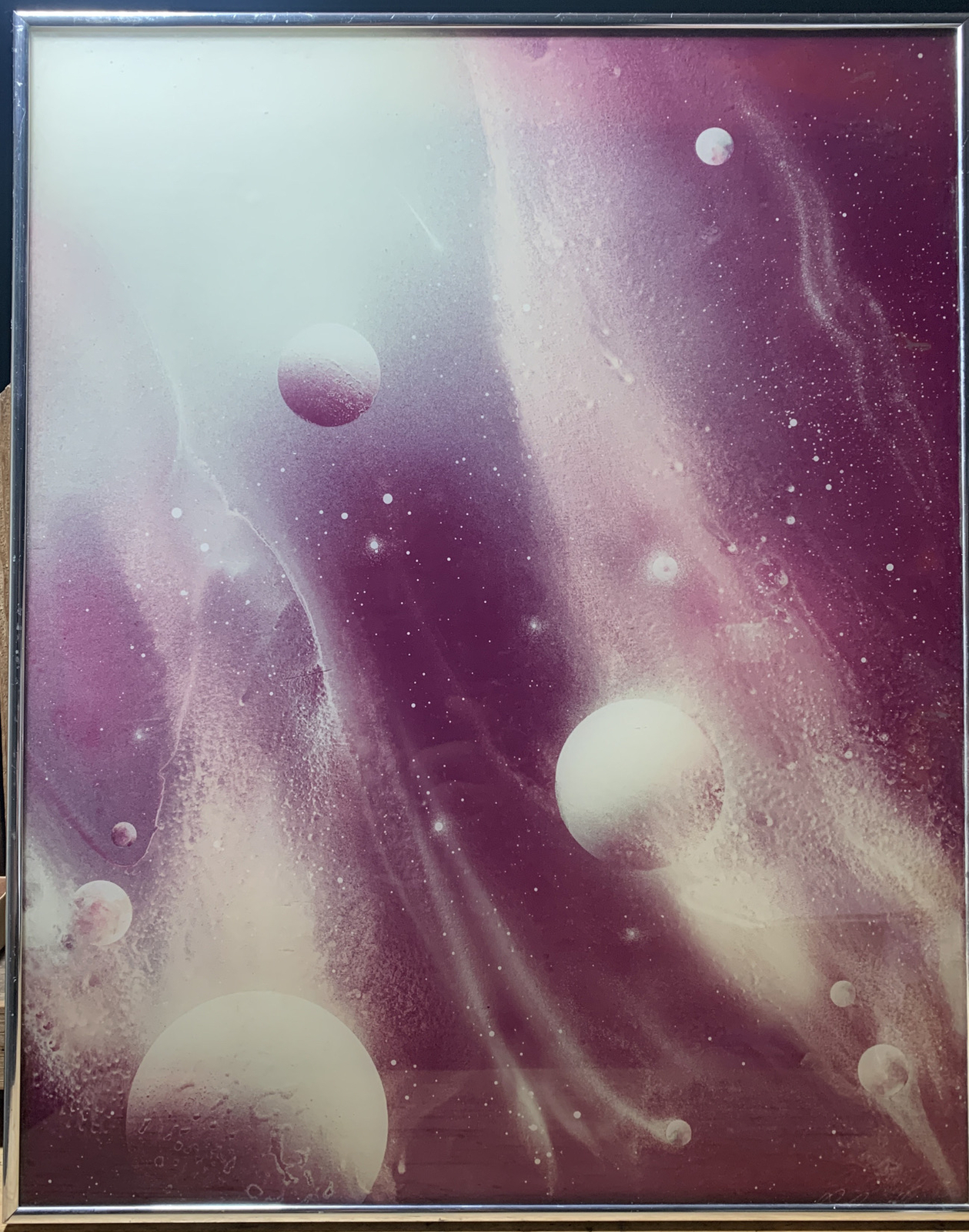 Vintage 1979 Ron Russell Signed - Symphony of Space - Art Print COA 2/100 Vintage 1979 Ron Russell Signed - Symphony of Space - Art Print COA 2/100