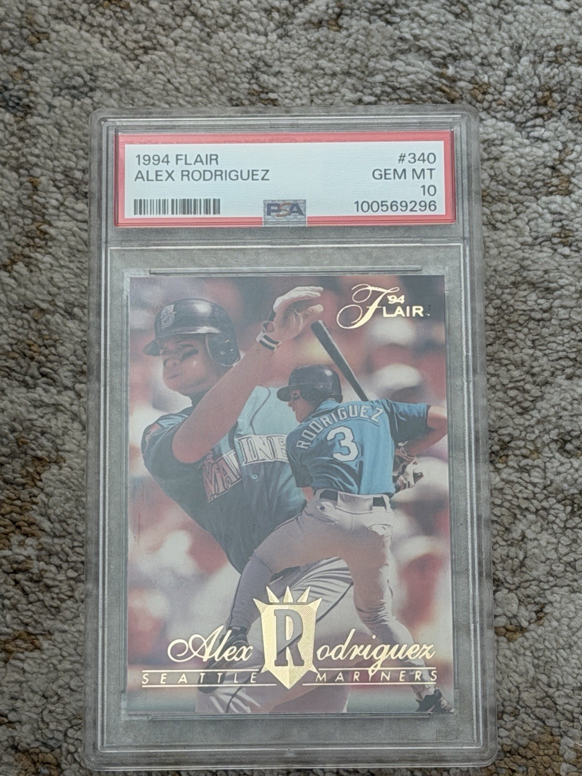 1994 Flair - Alex Rodriguez #340 (RC)