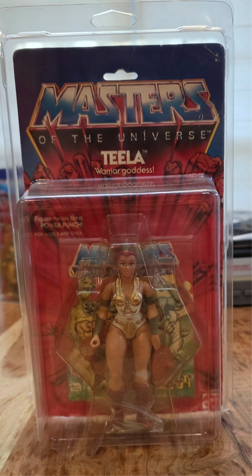 1983 Mattel Masters of the Universe Teela (Warrior Goddess) Vintage 12 Back 1983 Mattel Masters of the Universe Teela (Warrior Goddess) Vintage 12 Back