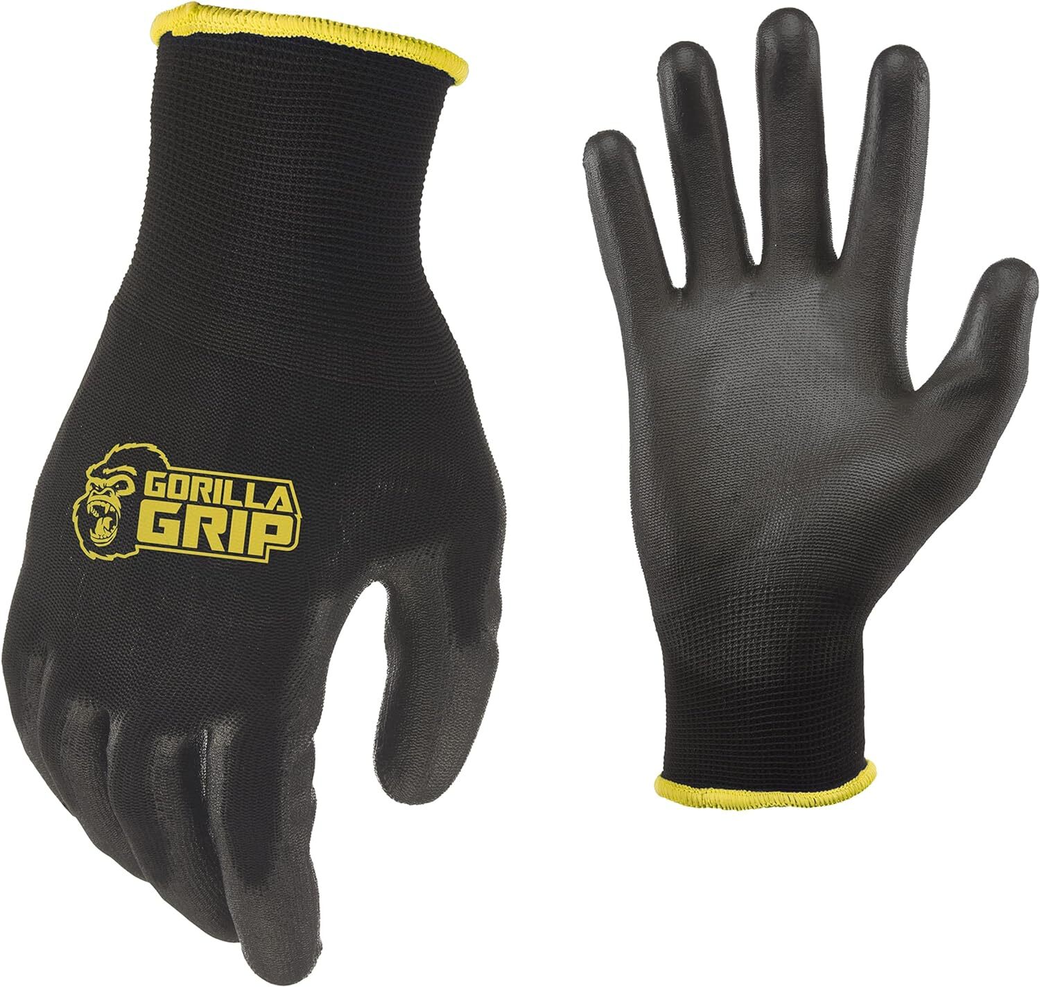 Gorilla Grip Medium Work Gloves 15 Pairs Slip Resistant All Purpose Durable G... Gorilla Grip Medium Work Gloves 15 Pairs Slip Resistant All Purpose Durable G...