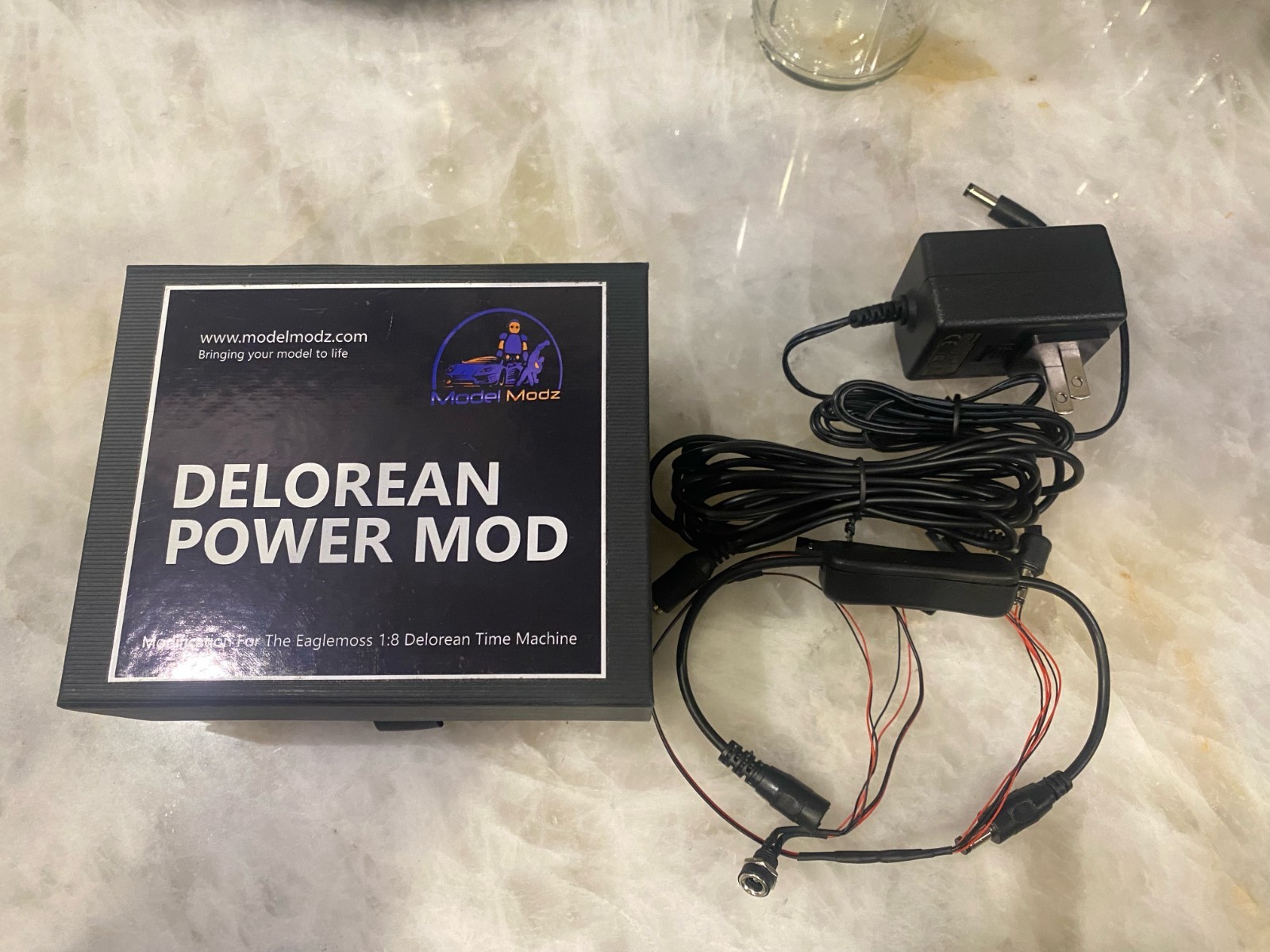 1:8 EAGLEMOSS FANHOME BACK TO THE FUTURE DELOREAN Model Modz Power Mod Kit 1:8 EAGLEMOSS FANHOME BACK TO THE FUTURE DELOREAN Model Modz Power Mod Kit