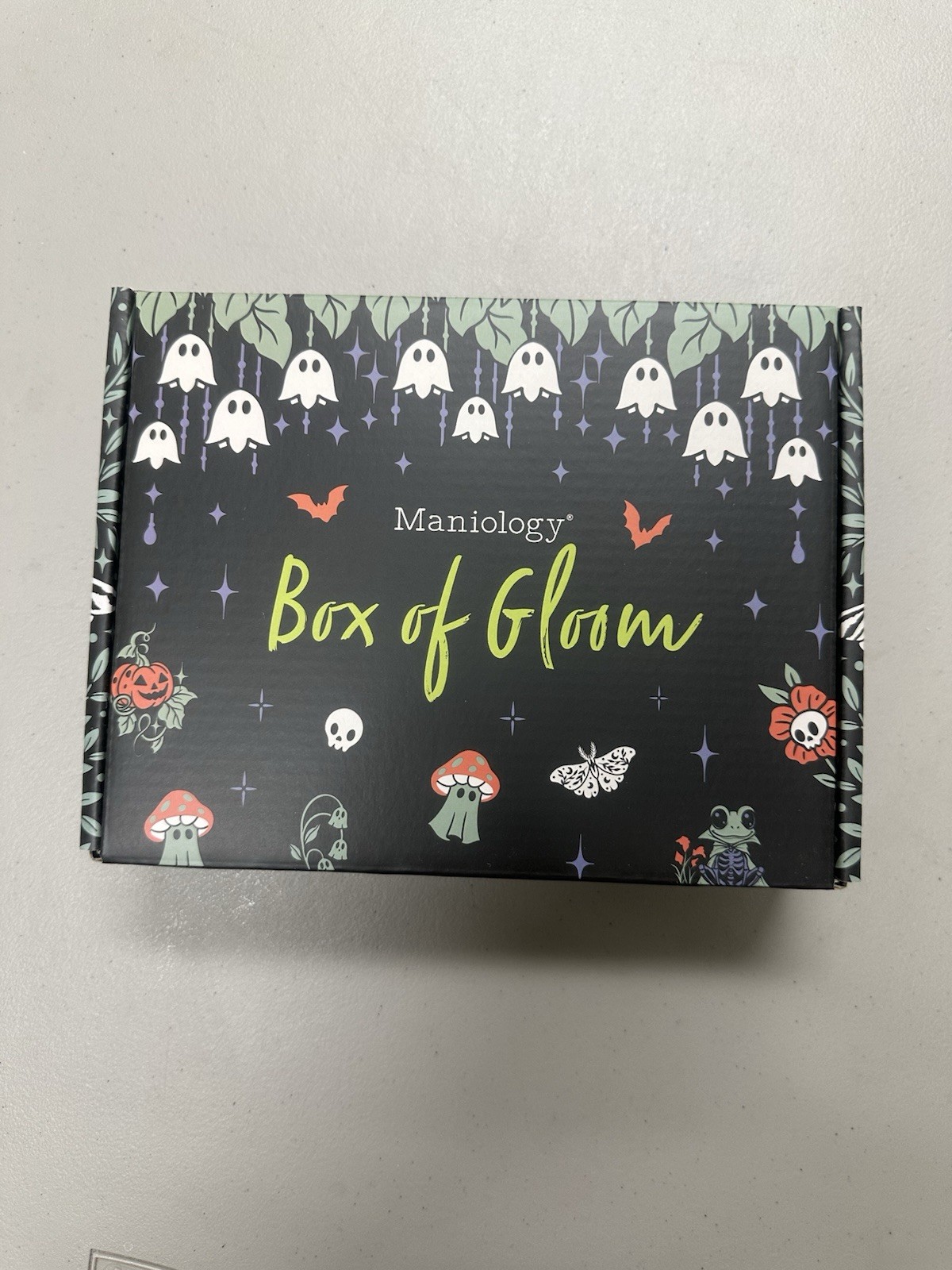 Maniology Box of Gloom 2025 Halloween Countdown Calendar Brand New with 13 items