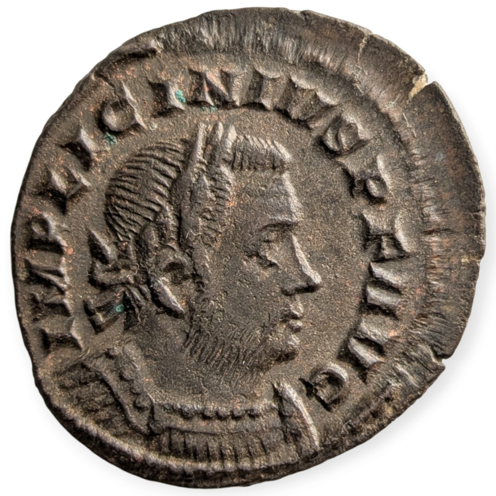 Roman Britian Licinius I 316 AD Follis Roman Imperial Coin Londinium Mint 8L