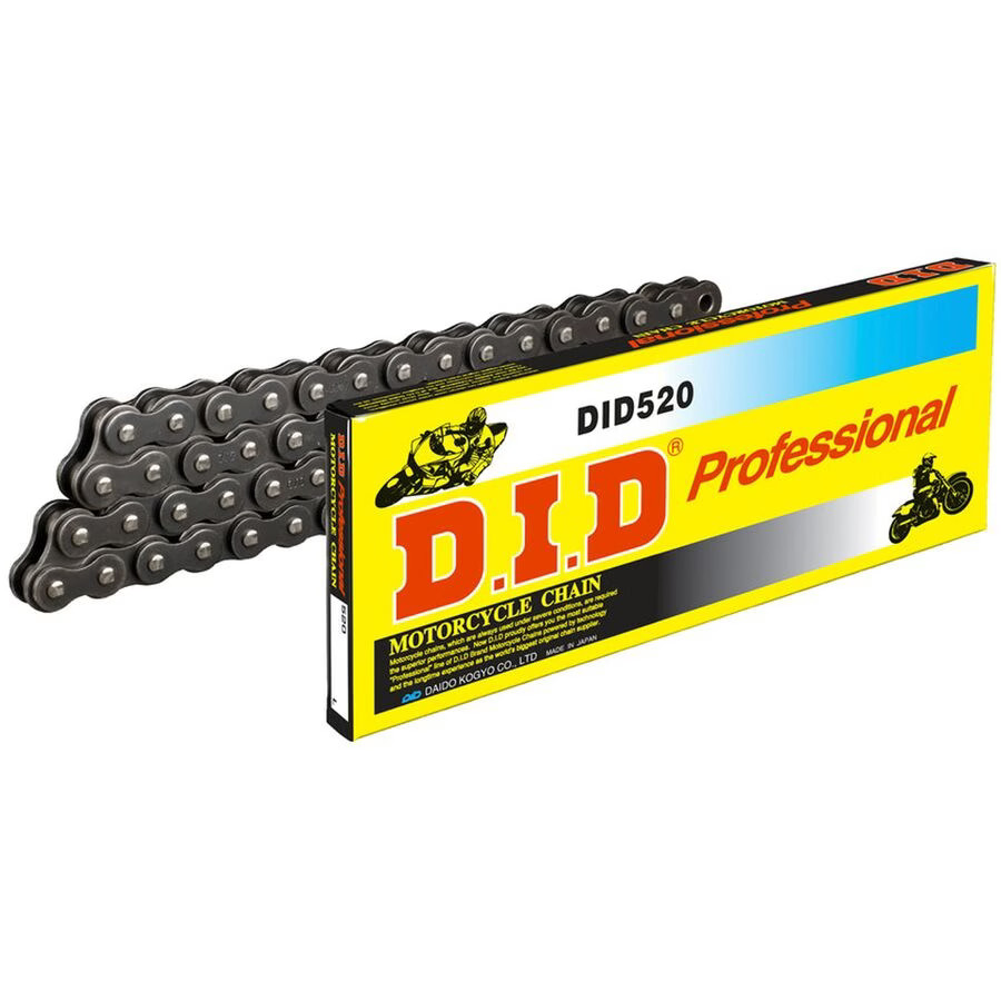DID 520 Standard Chain - Natural, 120 Links 520X120RB