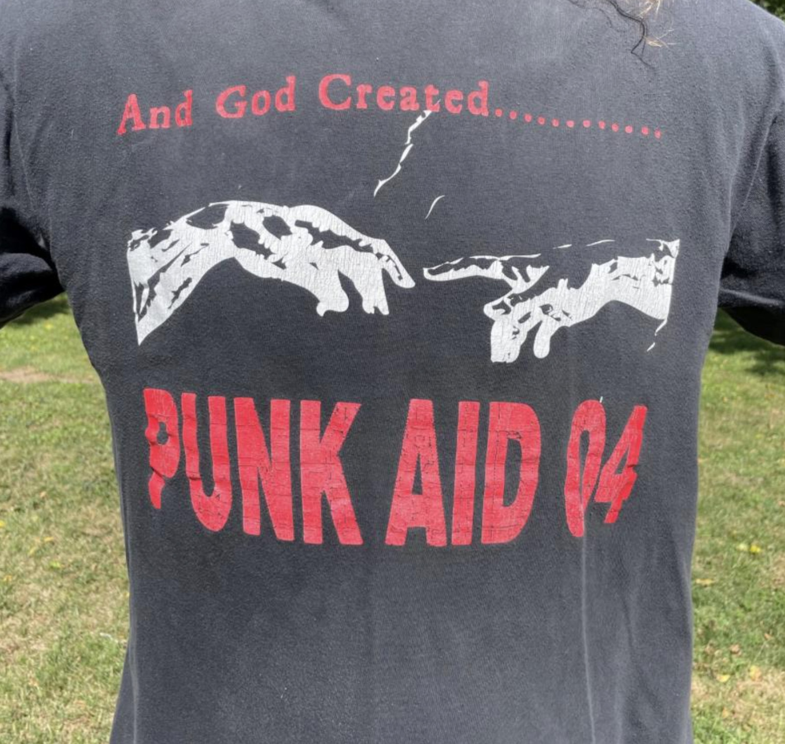 RARE Vintage PUNK AID UK 2004 Charity Concert T-Shirt - Size Extra Large RARE Vintage PUNK AID UK 2004 Charity Concert T-Shirt - Size Extra Large