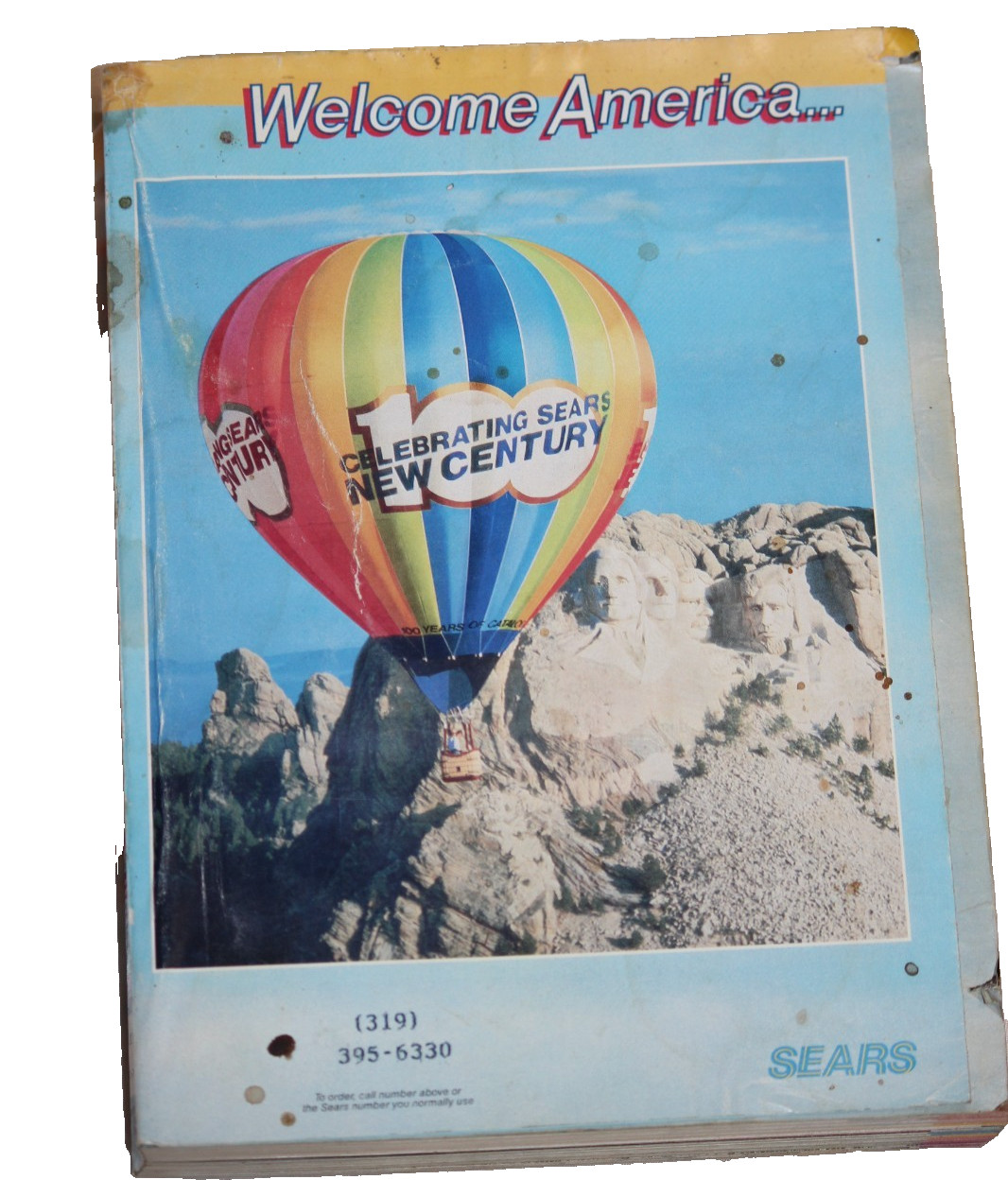 1986 Sears Spring Summer Centennial Edition Catalog Welcome America Vintage