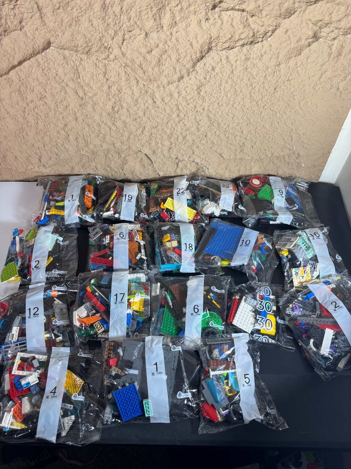 LEGO Mixed Lot Sealed Numbered Bags Assorted Bricks Parts From Random Sets