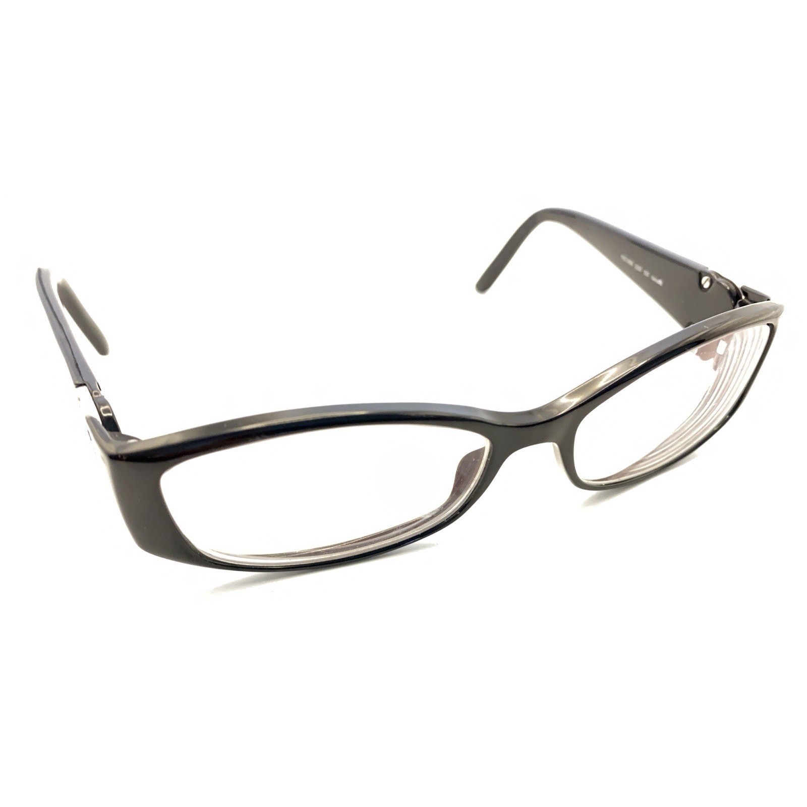 Gucci GG 3186 D28 Black Rectangle Eyeglasses Frames 52-15 135 Italy Women