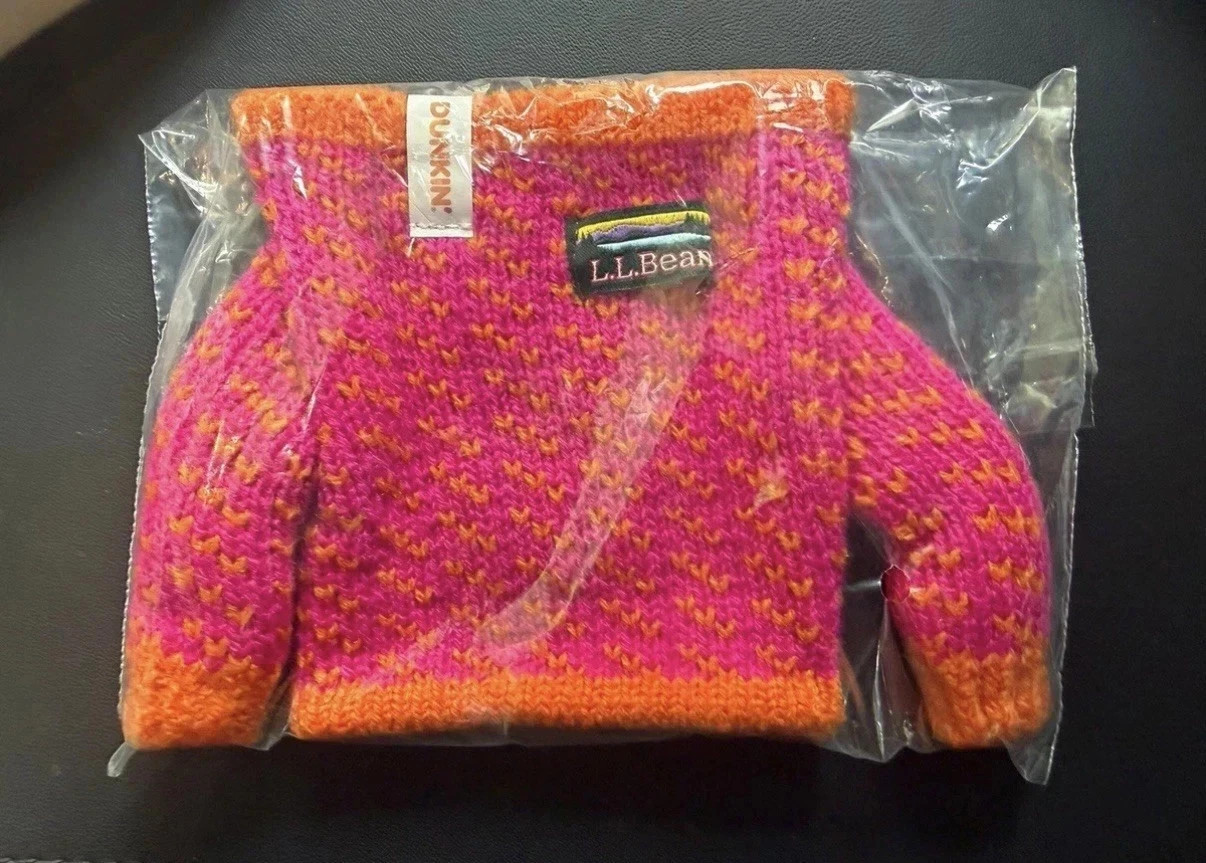 HOT 2026 Rare Dunkin’ L.L. BEAN Cup Sweater Sleeve Limited Editio (CHECK  TIME)