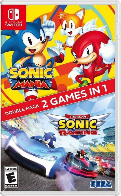 NSW Sonic Mania + Team Sonic Racing Double Pack - Nintendo Switch 