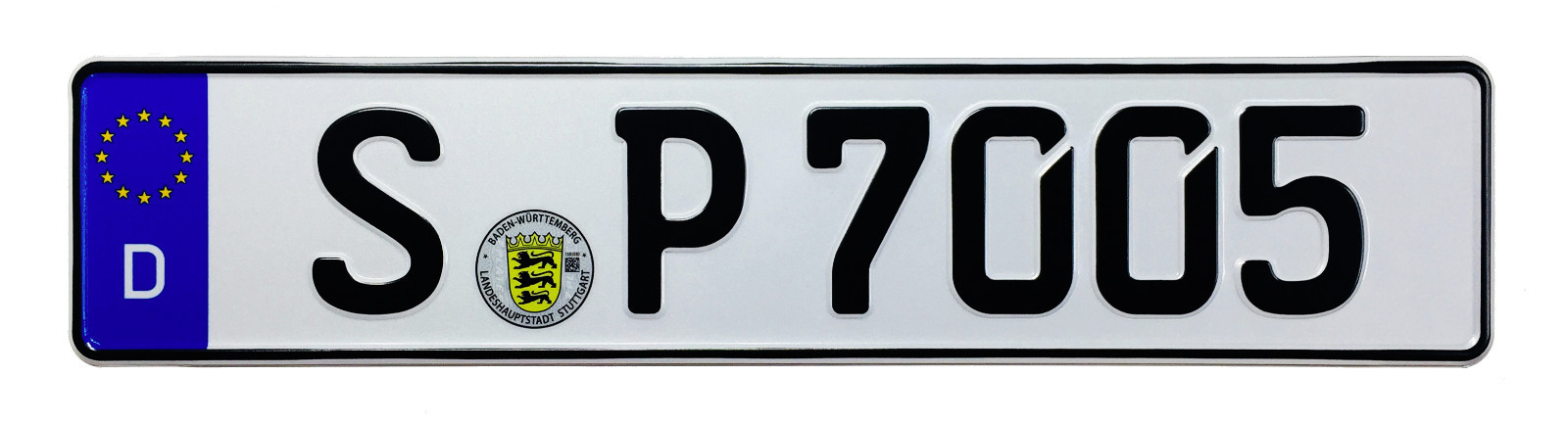 Porsche Stuttgart Front German License Plate Porsche Stuttgart Front German License Plate