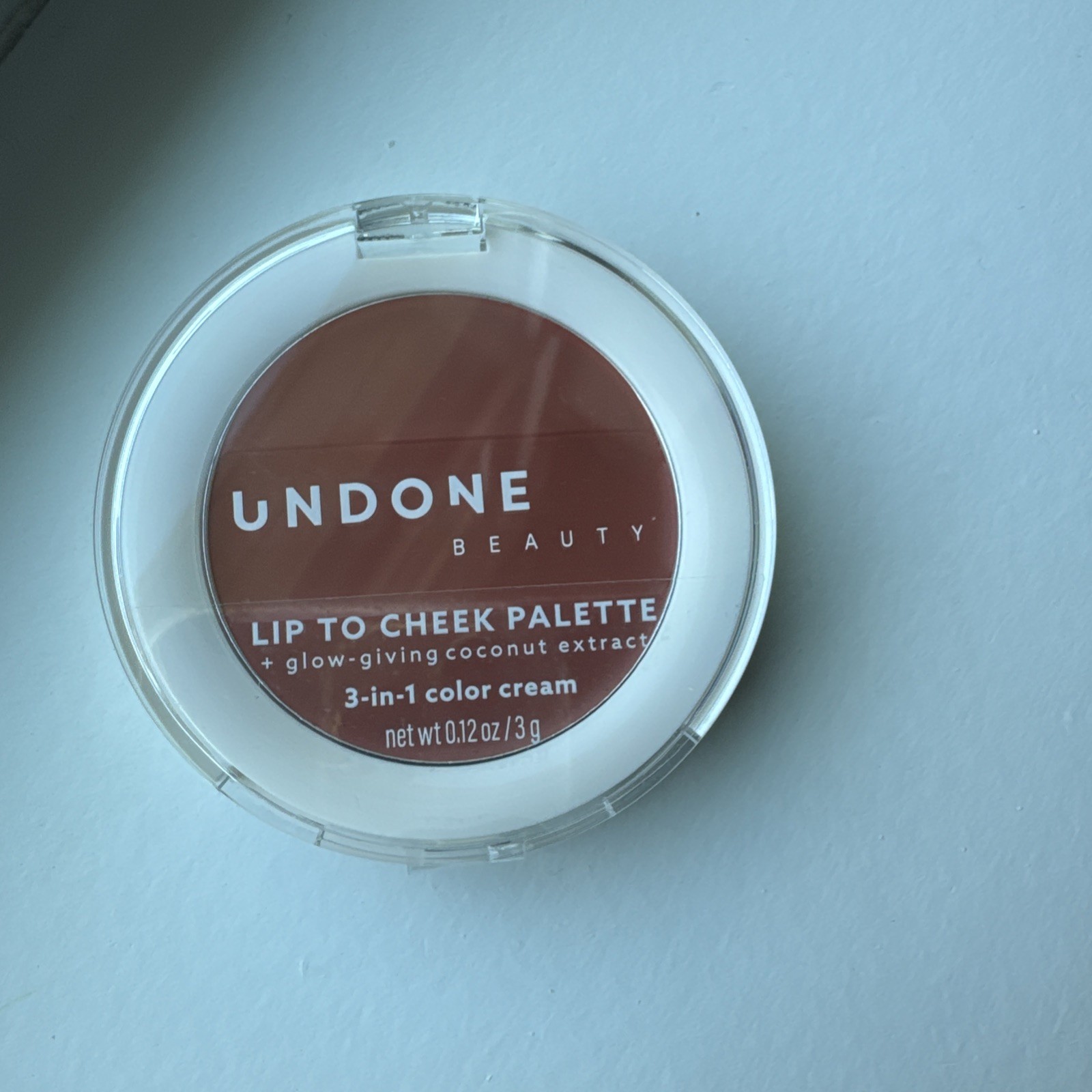 Undone Beauty Lip To Cheek Palette 3 in 1 Color Creme 340 Rosewood New Undone Beauty Lip To Cheek Palette 3 in 1 Color Creme 340 Rosewood New