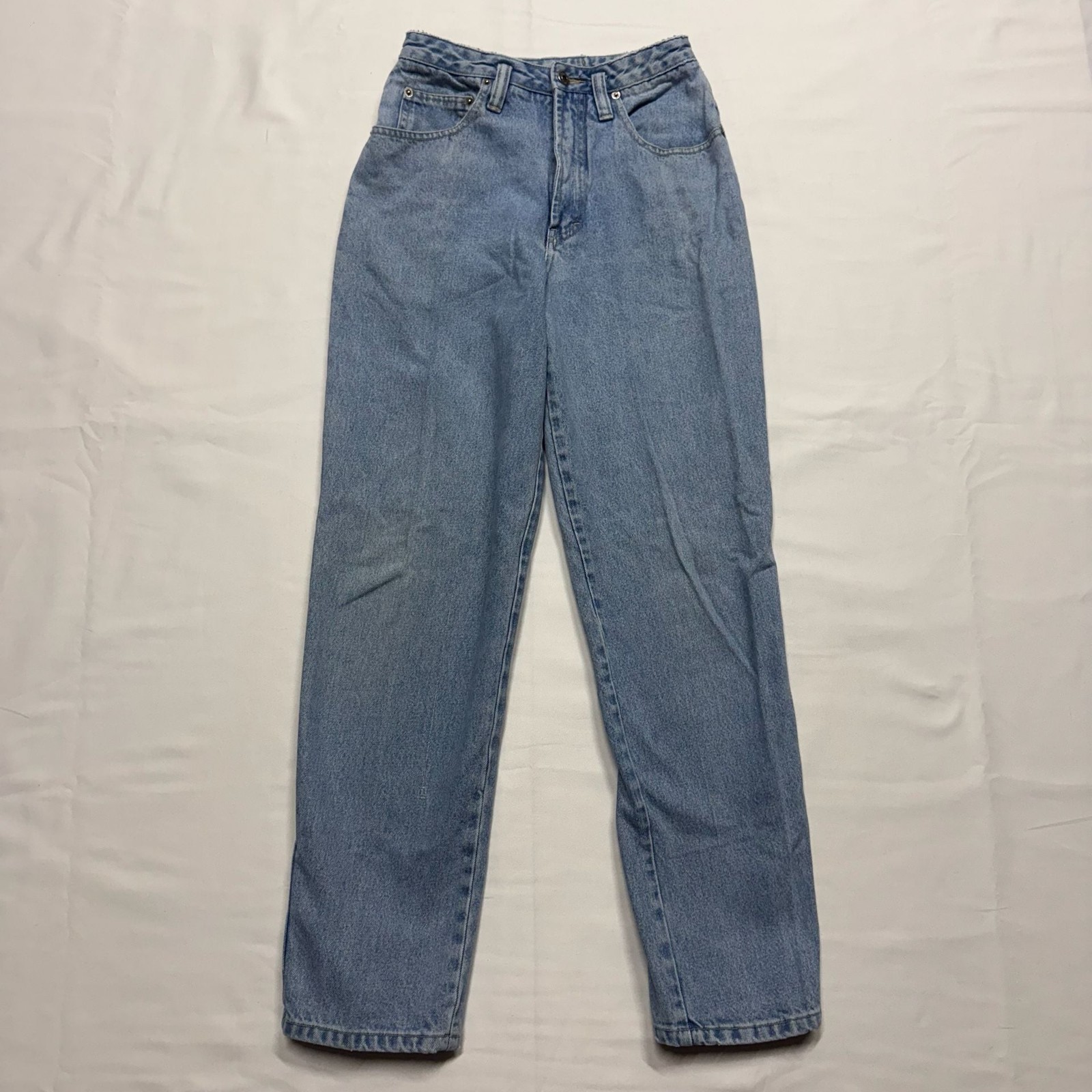 Vintage Union Bay High Waisted Straight Leg Jeans Blue