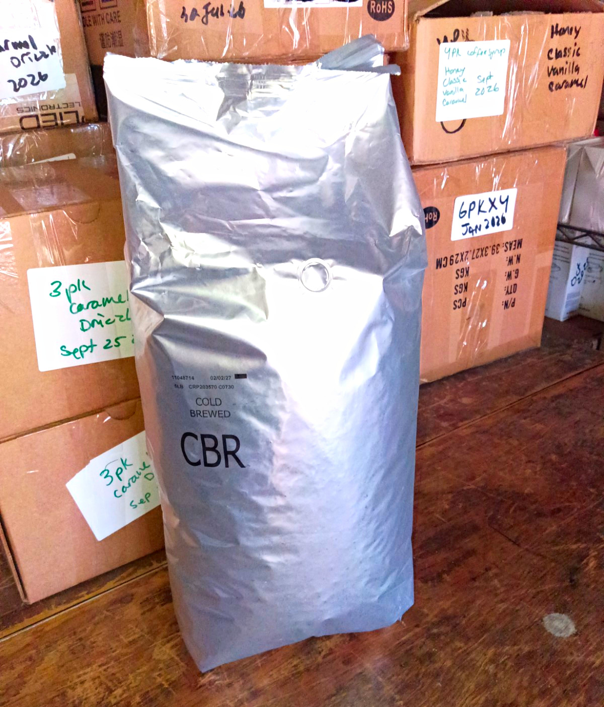 starbucks Cold Brewed whole Coffee Beans 5lb BB Feb 2027 starbucks Cold Brewed whole Coffee Beans 5lb BB Feb 2027