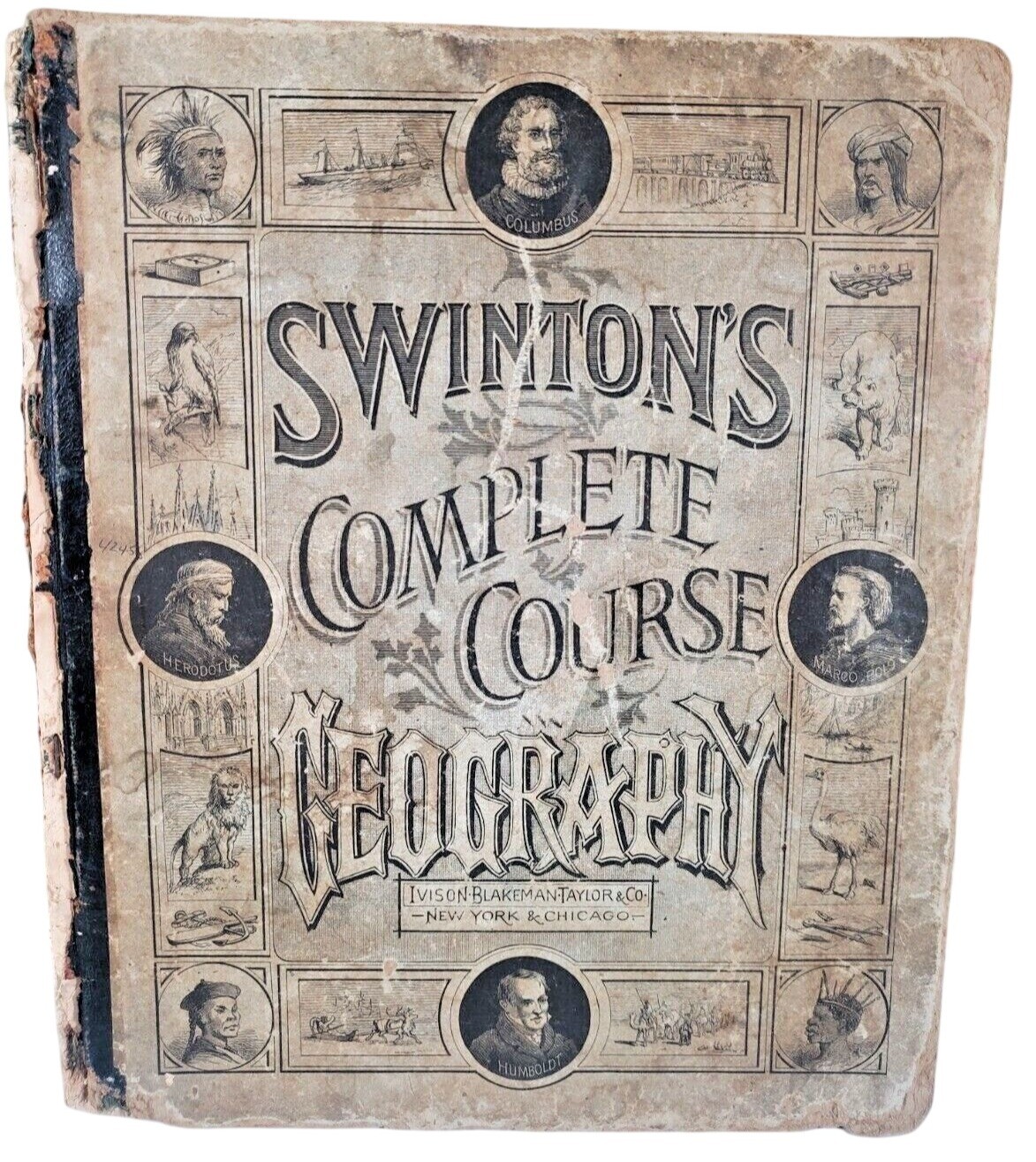 Swintons Complete Course In Geography 1879 William Swinton Vintage