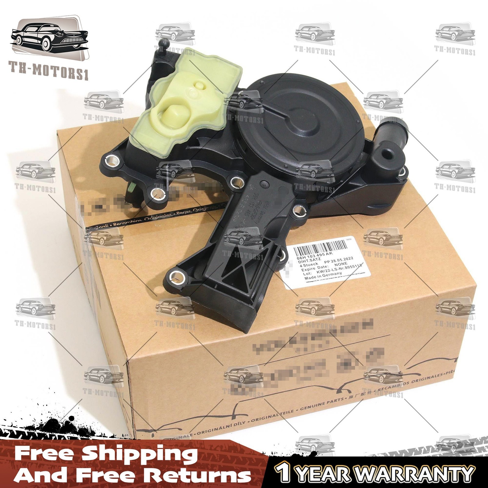 NEW OEM PCV Pressure Control Valve For VW Passat Audi A4 Q5 1.8 2.0T 06H103495AK