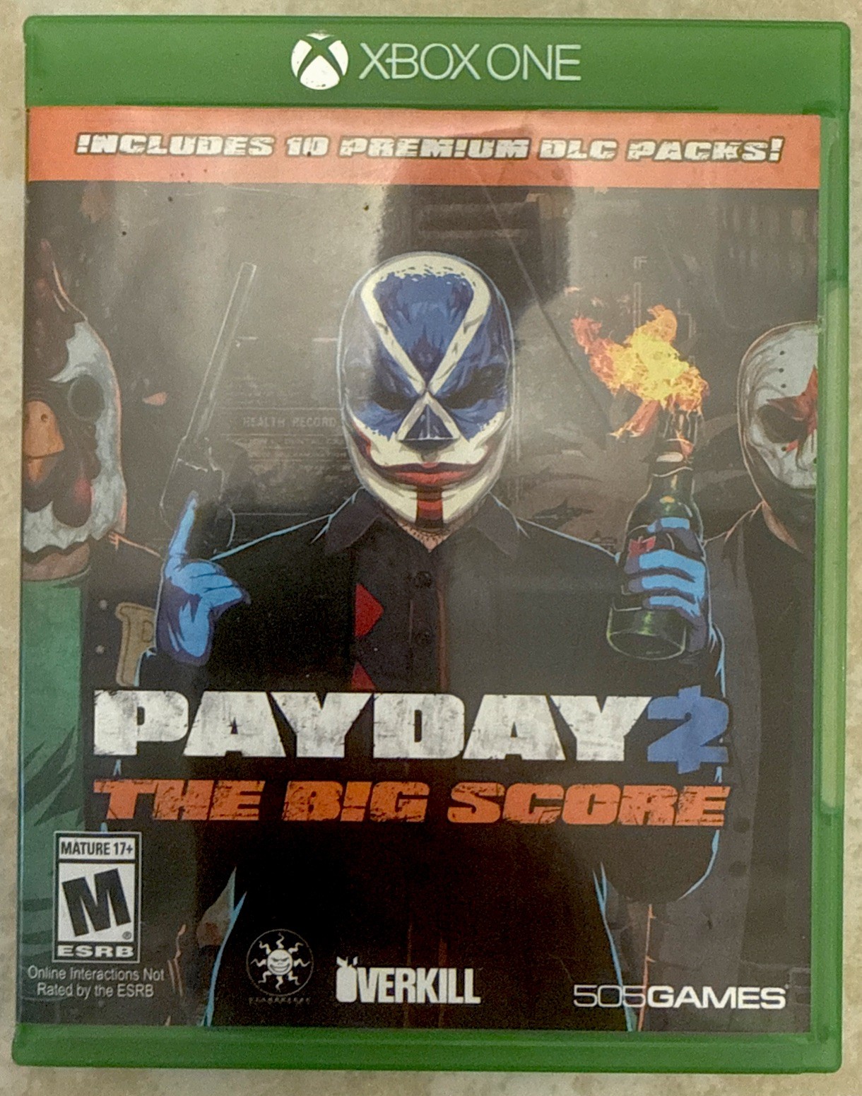 Payday 2: The Big Score For Xbox One - Microsoft Xbox One / Complete With Manual