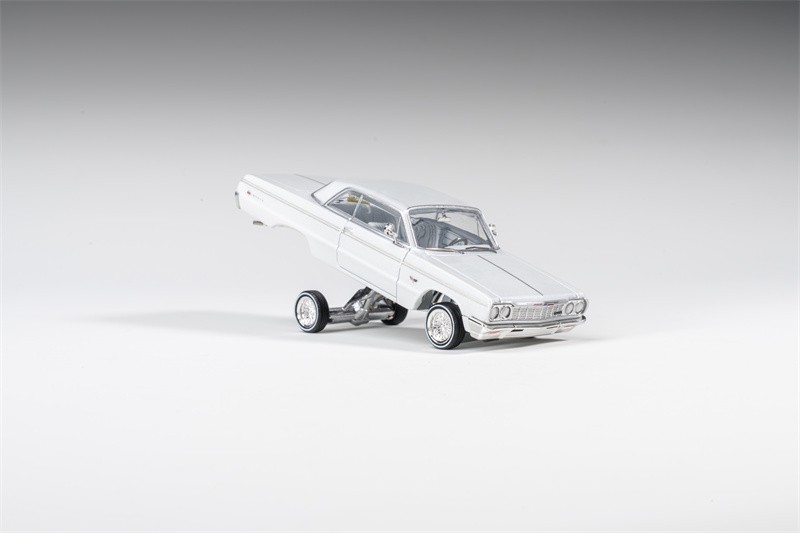 97M 1:64 Corona Chevy Impala SS 1964 LowRider Hydraulic Diecast Model Car New 97M 1:64 Corona Chevy Impala SS 1964 LowRider Hydraulic Diecast Model Car New
