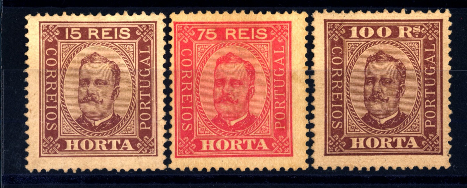 HORTA 1892 King Carlos I of Portugal (1863-1908) MH**