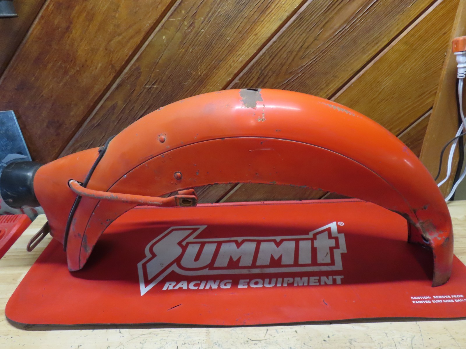 1963 Harley Sprint Aermacchi 250 Rear Fender Taillight 1963 Harley Sprint Aermacchi 250 Rear Fender Taillight