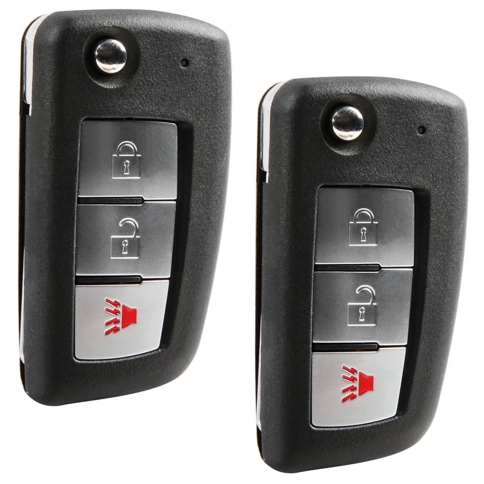 2 Replacement For 2004 2005 2006 2007 2008 2009 Nissan Titan Flip Key Fob